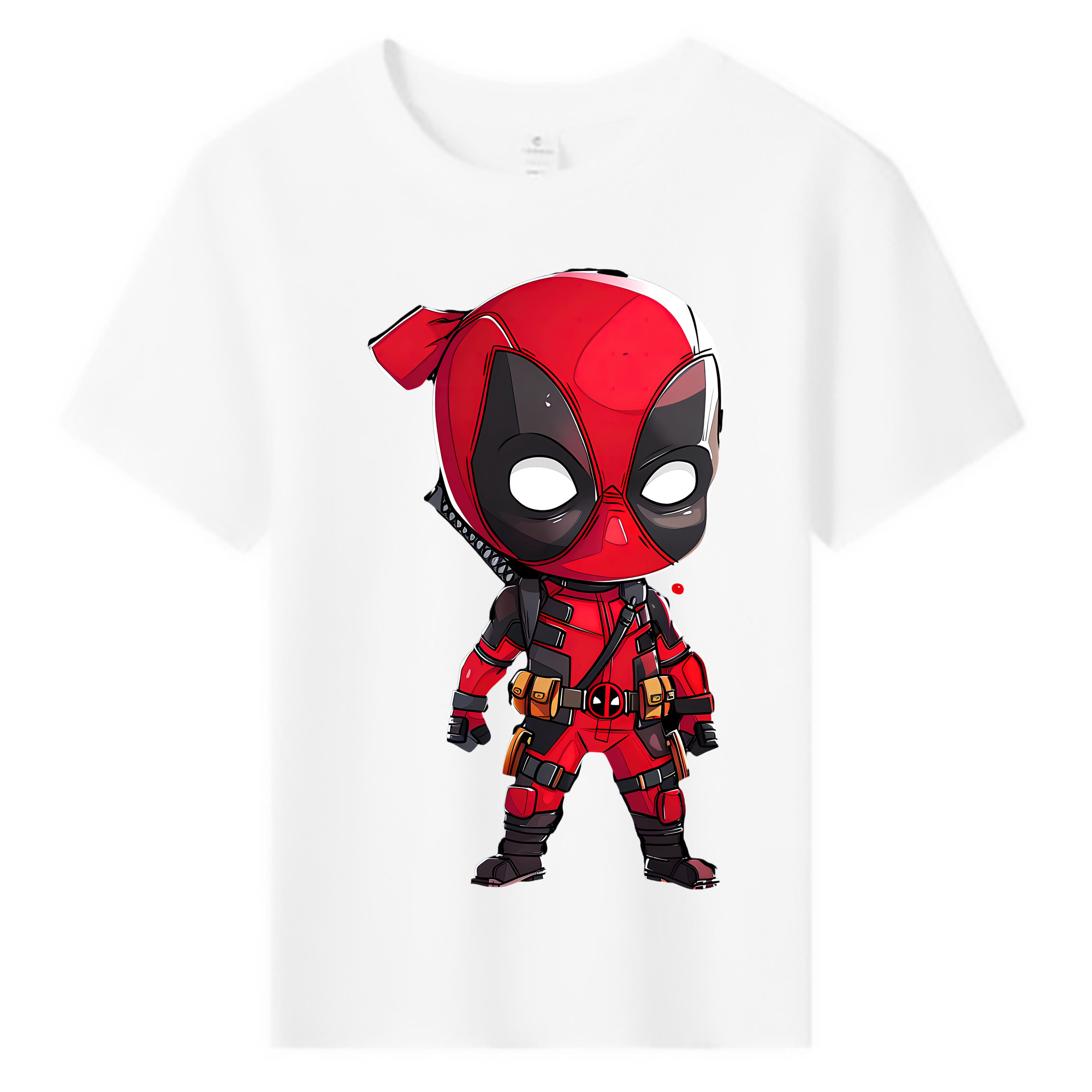 （画像用） Deadpool デッドプール 綿100％キッズTシャツ（フロントプリント）