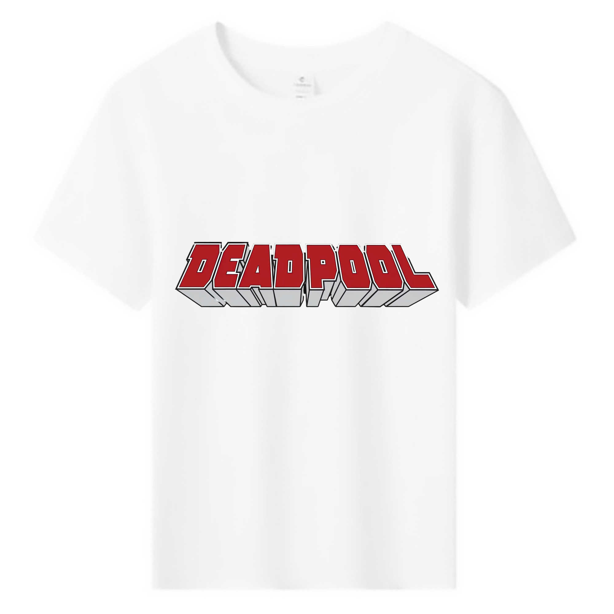 （画像用） Deadpool デッドプール 綿100％キッズTシャツ（フロントプリント）