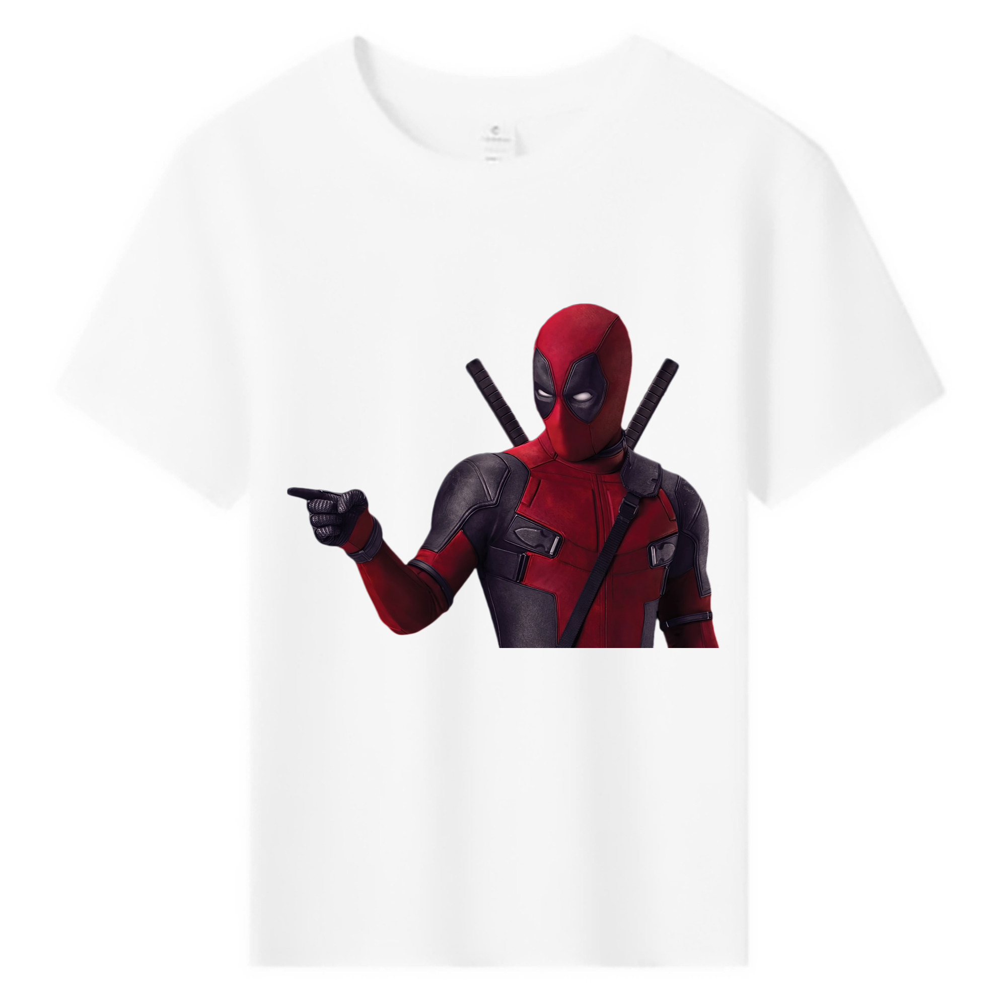 （画像用） Deadpool デッドプール 綿100％キッズTシャツ（フロントプリント）