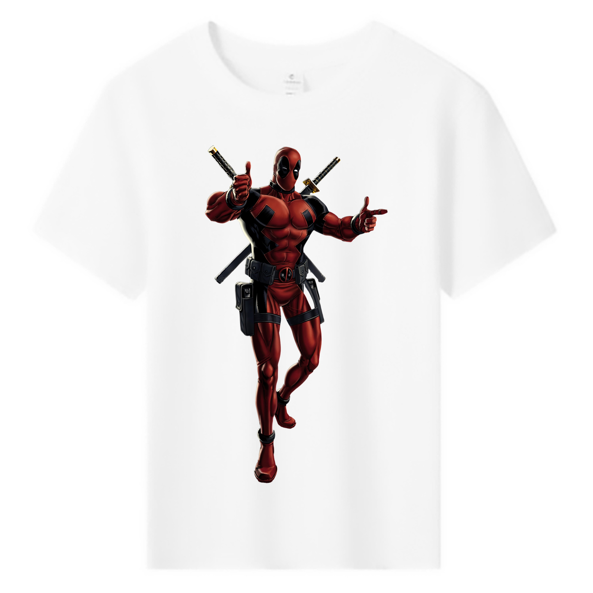 （画像用） Deadpool デッドプール 綿100％キッズTシャツ（フロントプリント）