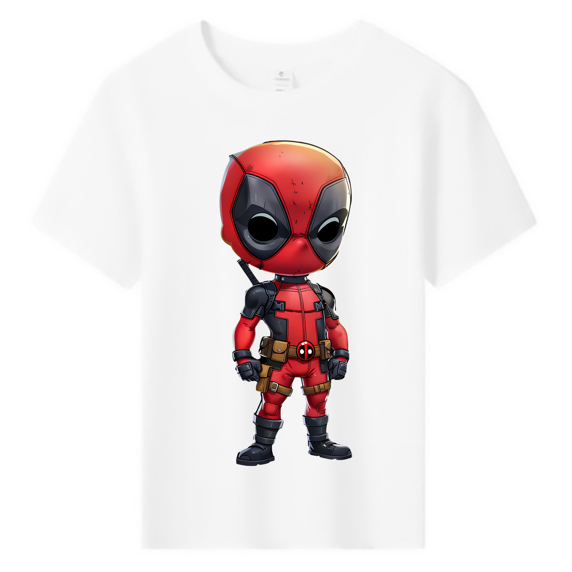 （画像用） Deadpool デッドプール 綿100％キッズTシャツ（フロントプリント）
