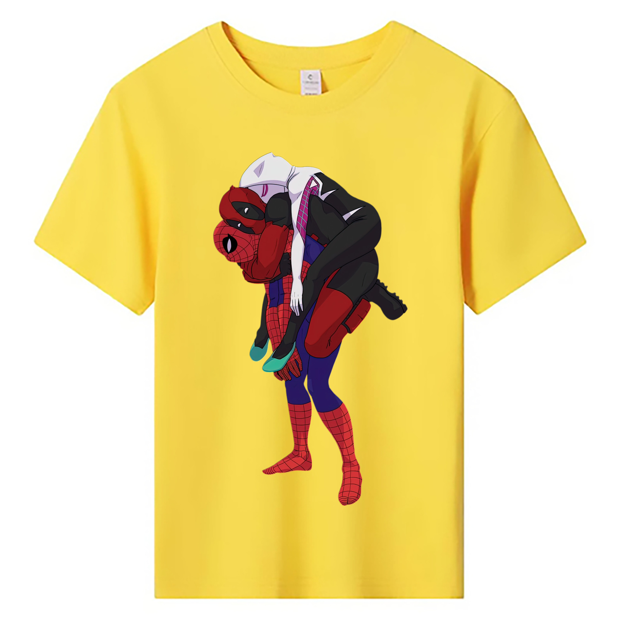 （画像用） Deadpool デッドプール 綿100％キッズTシャツ（フロントプリント）