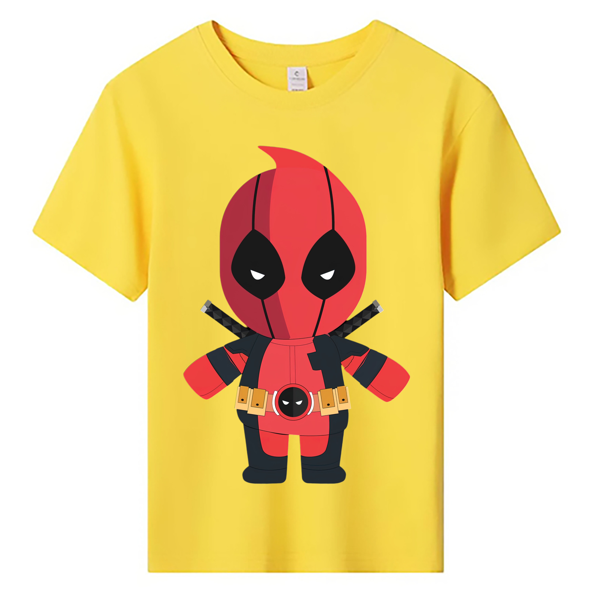（画像用） Deadpool デッドプール 綿100％キッズTシャツ（フロントプリント）
