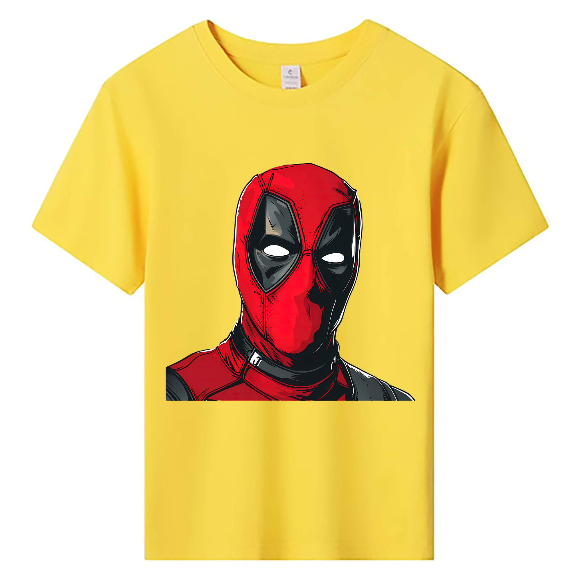 （画像用） Deadpool デッドプール 綿100％キッズTシャツ（フロントプリント）