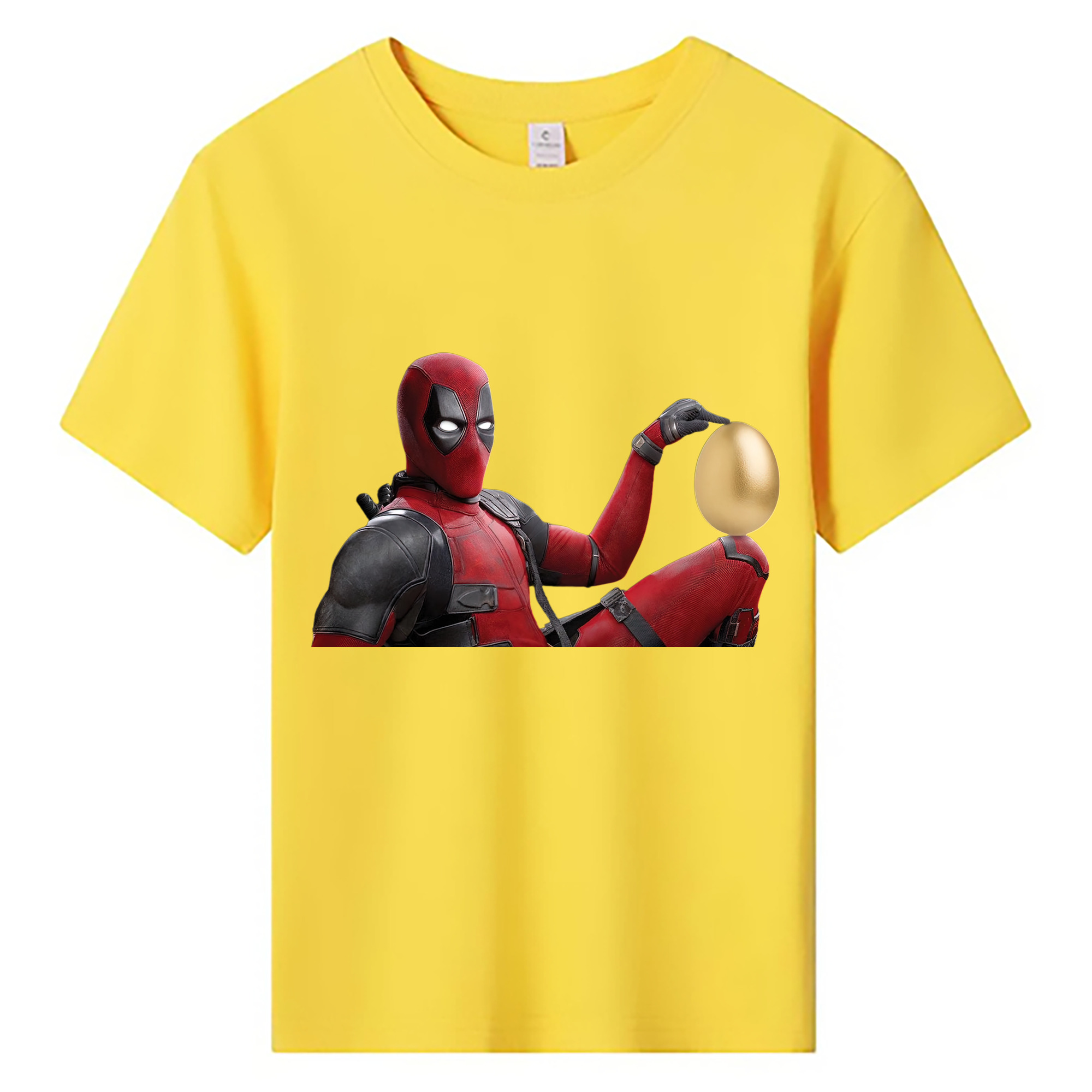 （画像用） Deadpool デッドプール 綿100％キッズTシャツ（フロントプリント）