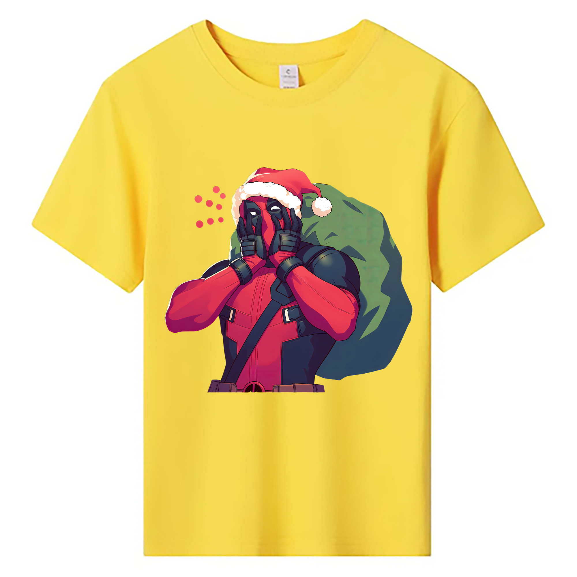 Deadpool デッドプール 綿100％キッズTシャツ（フロントプリント）