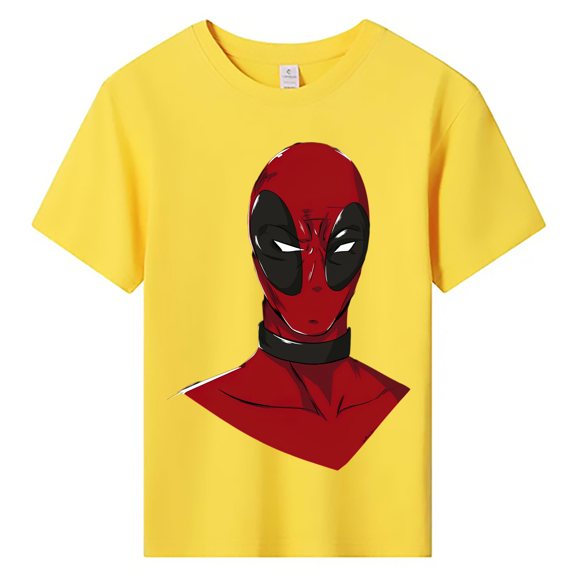 （画像用） Deadpool デッドプール 綿100％キッズTシャツ（フロントプリント）
