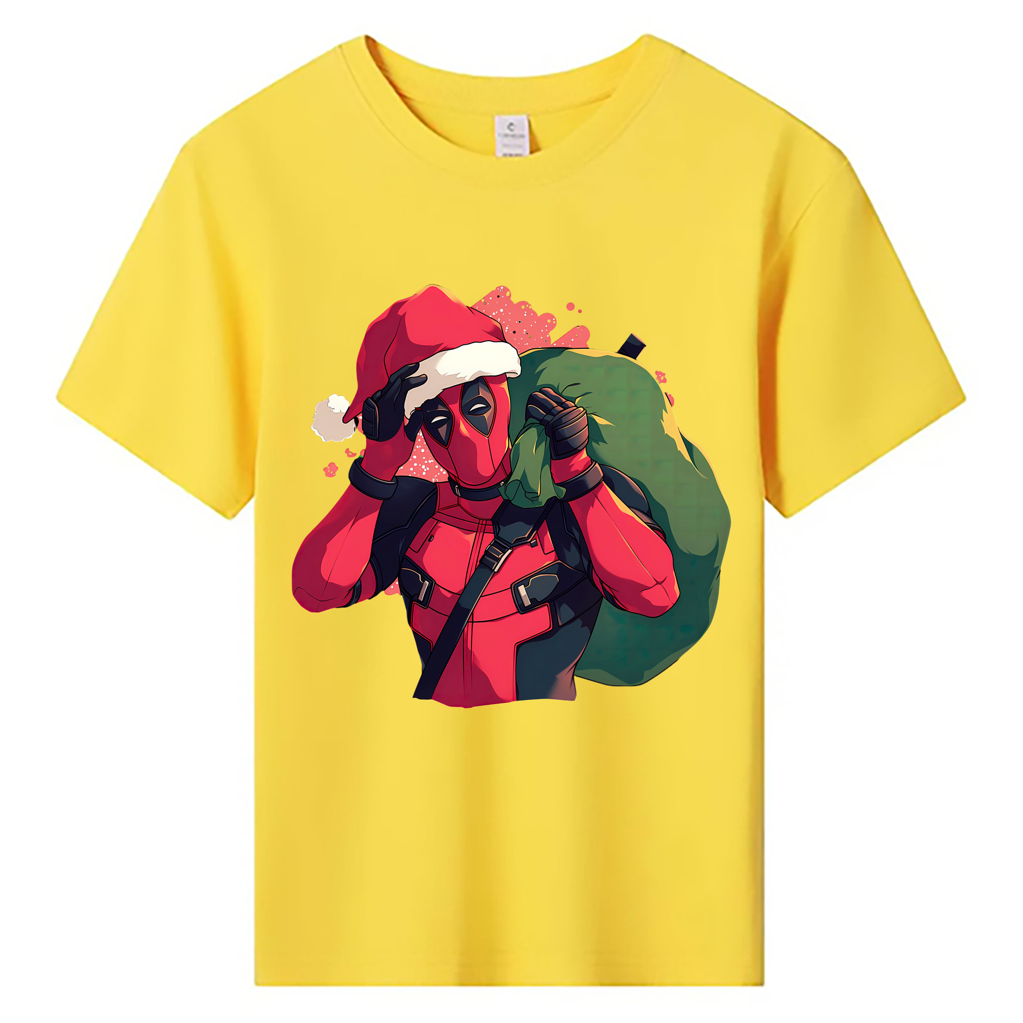 （画像用） Deadpool デッドプール 綿100％キッズTシャツ（フロントプリント）