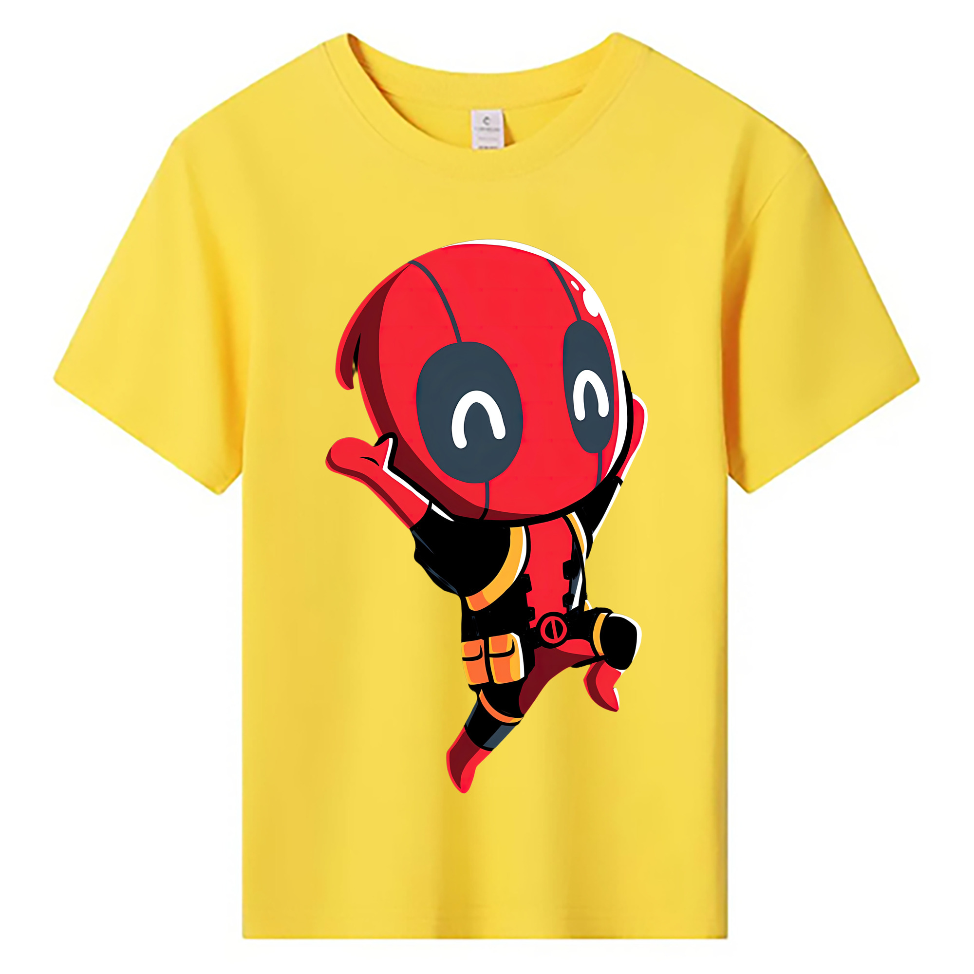 Deadpool デッドプール 綿100％キッズTシャツ（フロントプリント）