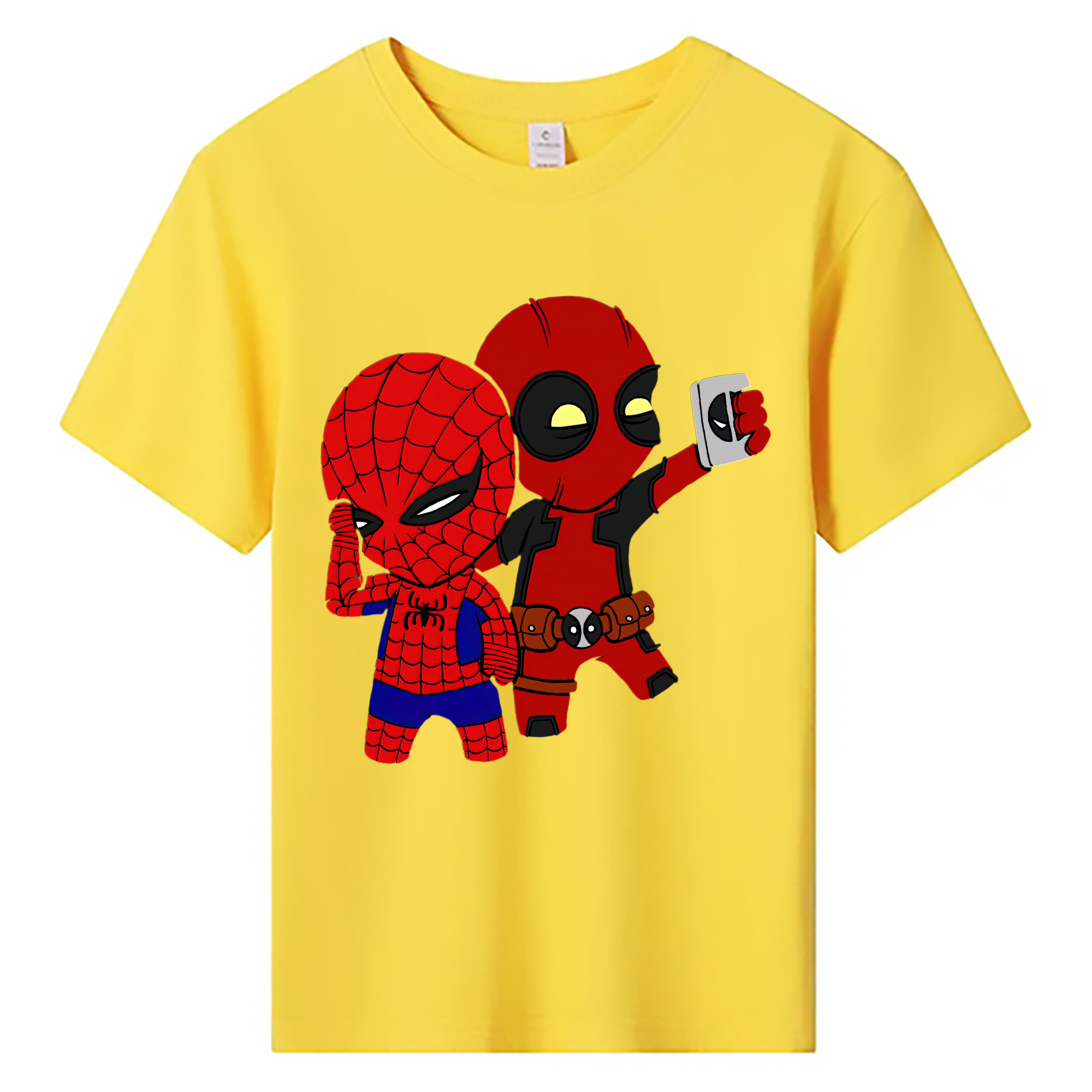 （画像用） Deadpool デッドプール 綿100％キッズTシャツ（フロントプリント）
