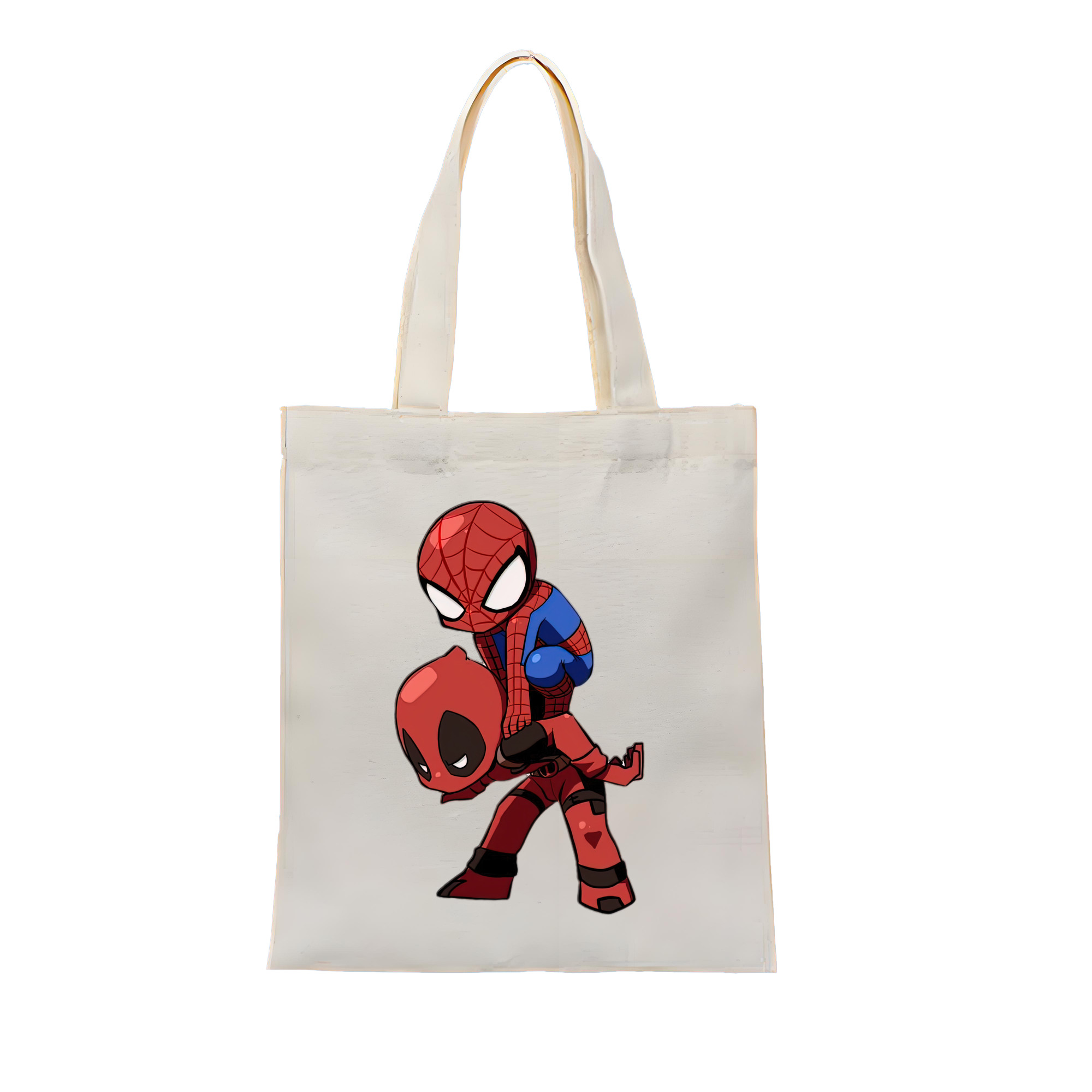 （画像用） Deadpool デッドプール 縦型キャンバス生地手提げバッグ　トートバッグ