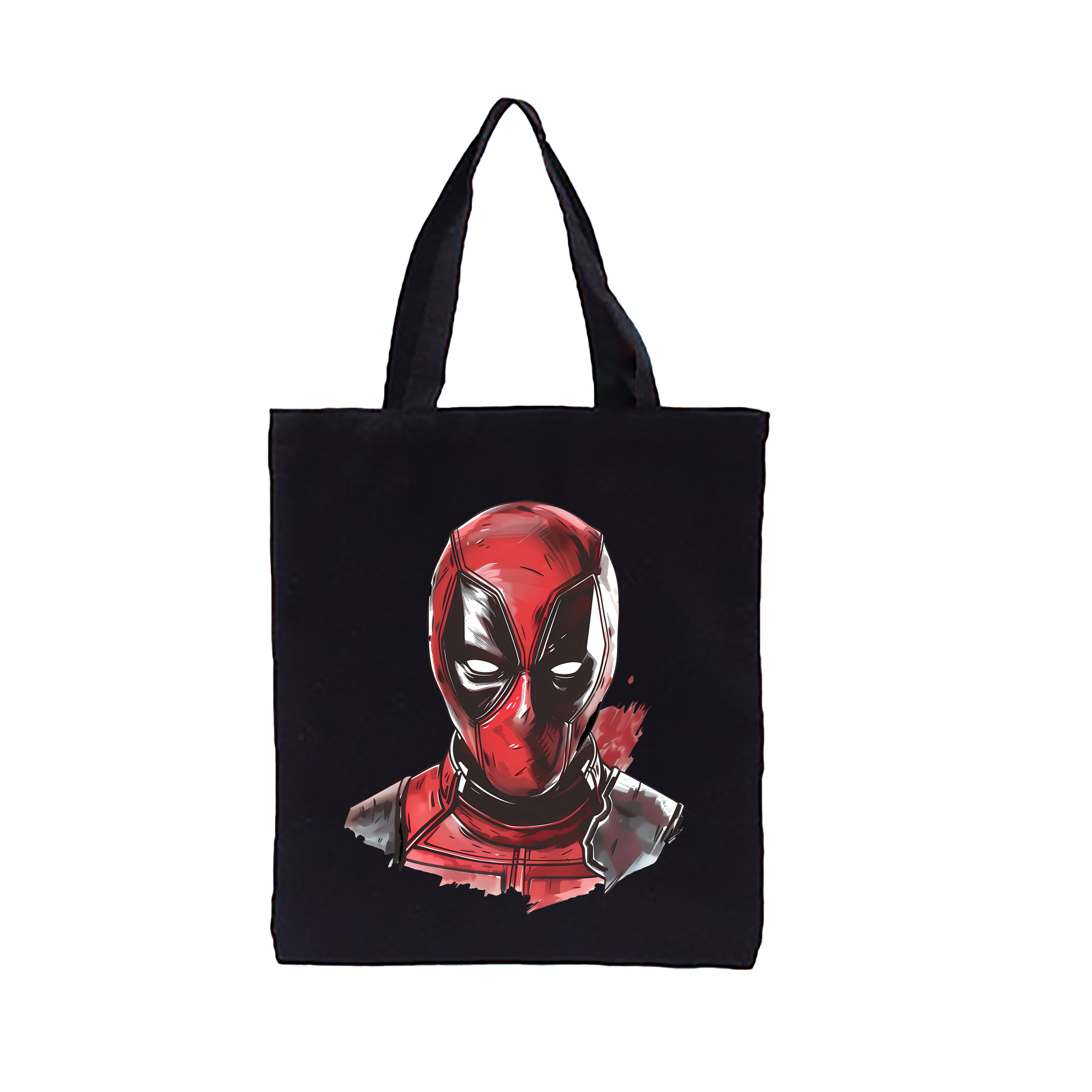（画像用） Deadpool デッドプール 縦型キャンバス生地手提げバッグ　トートバッグ