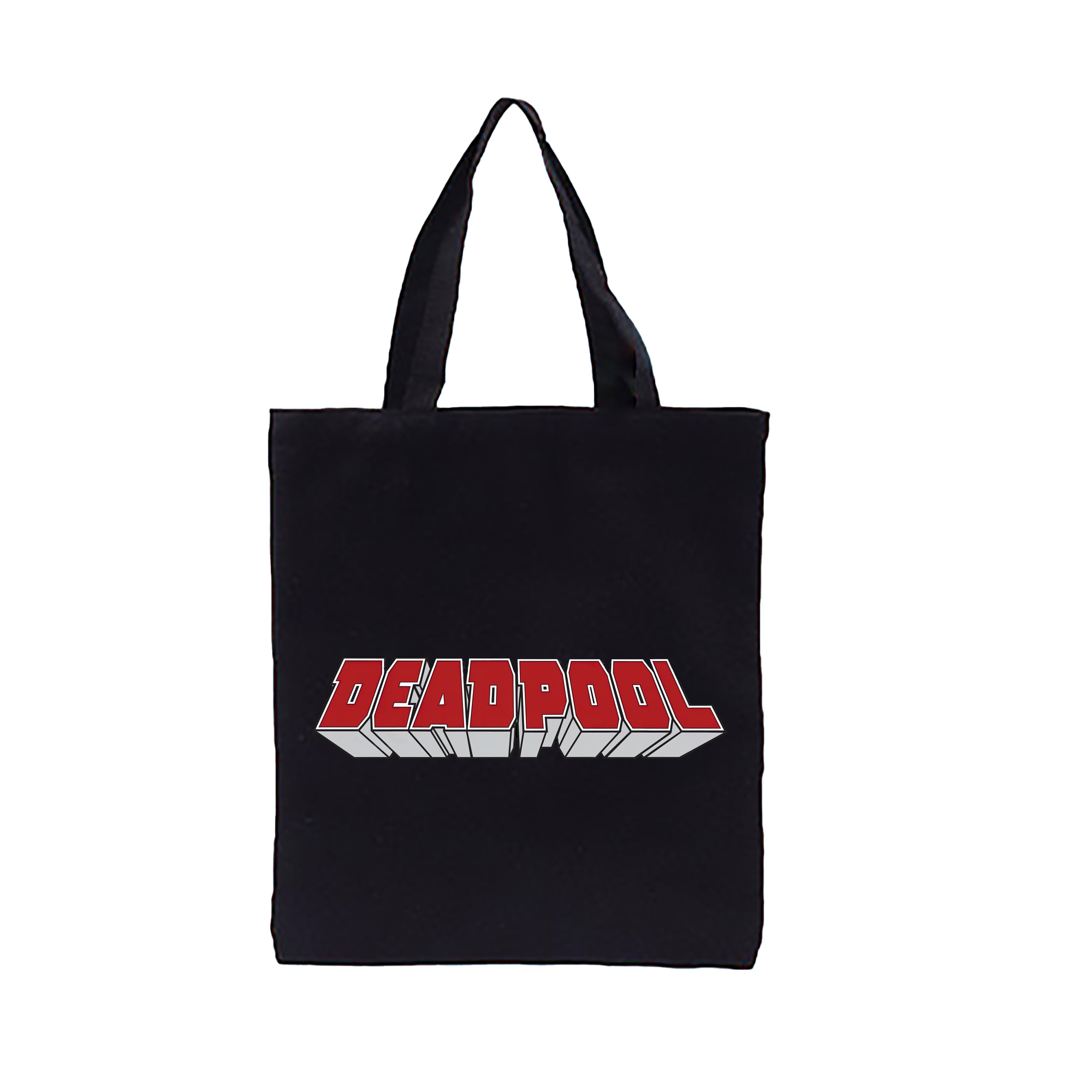 （画像用） Deadpool デッドプール 縦型キャンバス生地手提げバッグ　トートバッグ