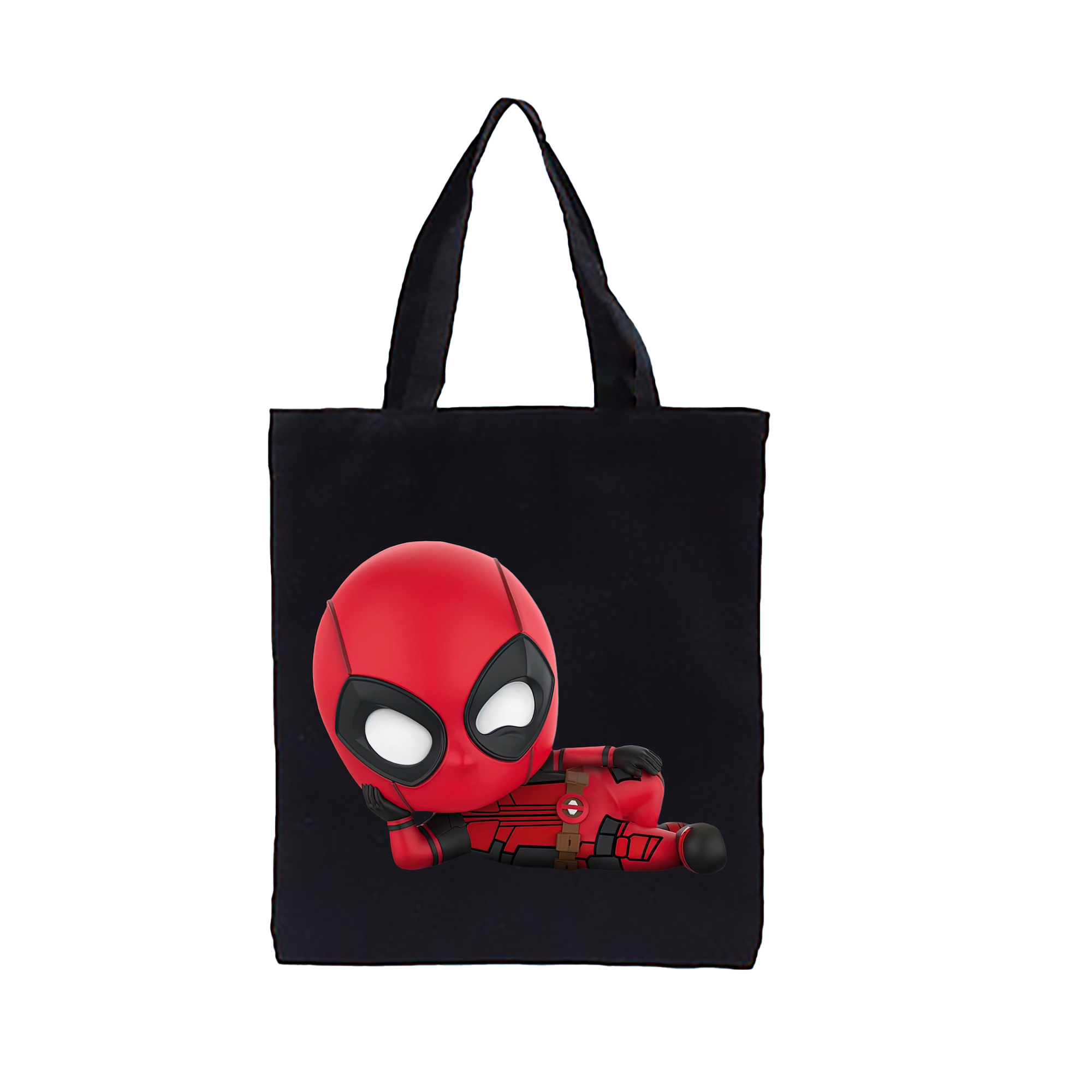 （画像用） Deadpool デッドプール 縦型キャンバス生地手提げバッグ　トートバッグ
