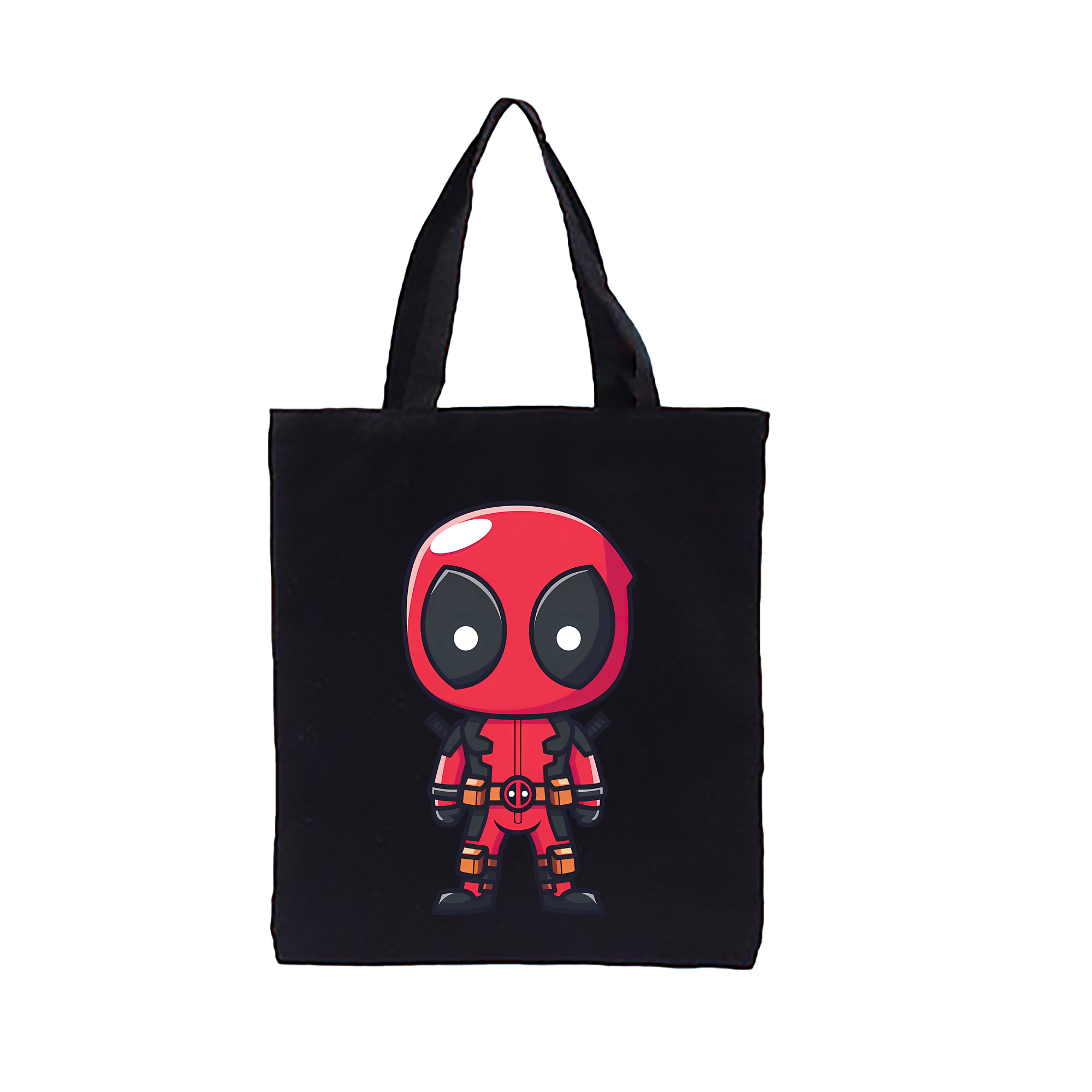 （画像用） Deadpool デッドプール 縦型キャンバス生地手提げバッグ　トートバッグ