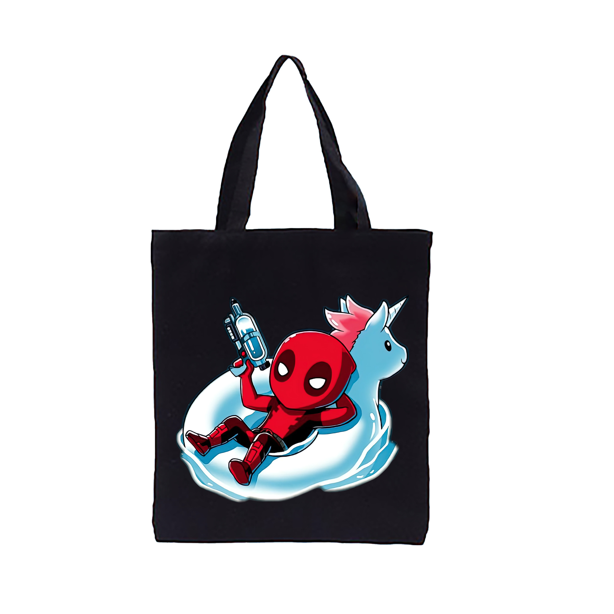 （画像用） Deadpool デッドプール 縦型キャンバス生地手提げバッグ　トートバッグ