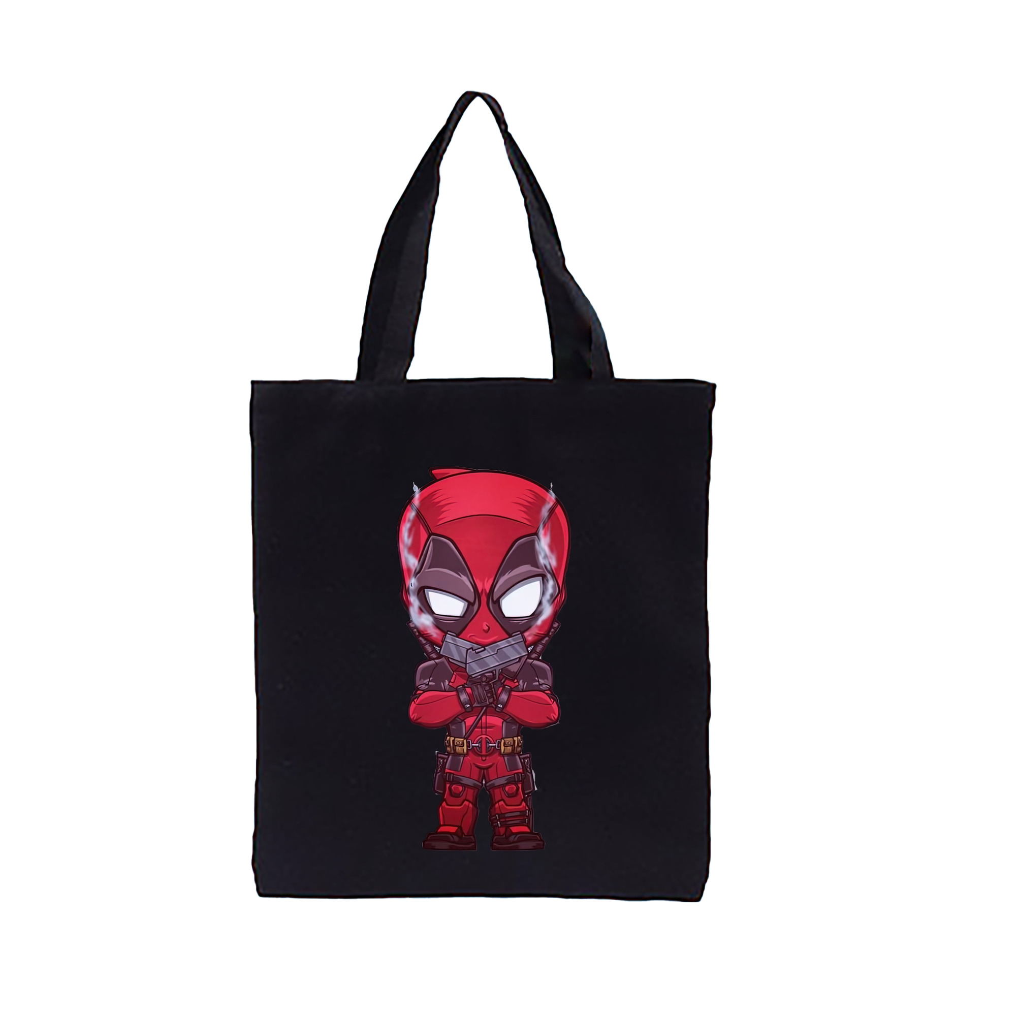 （画像用） Deadpool デッドプール 縦型キャンバス生地手提げバッグ　トートバッグ