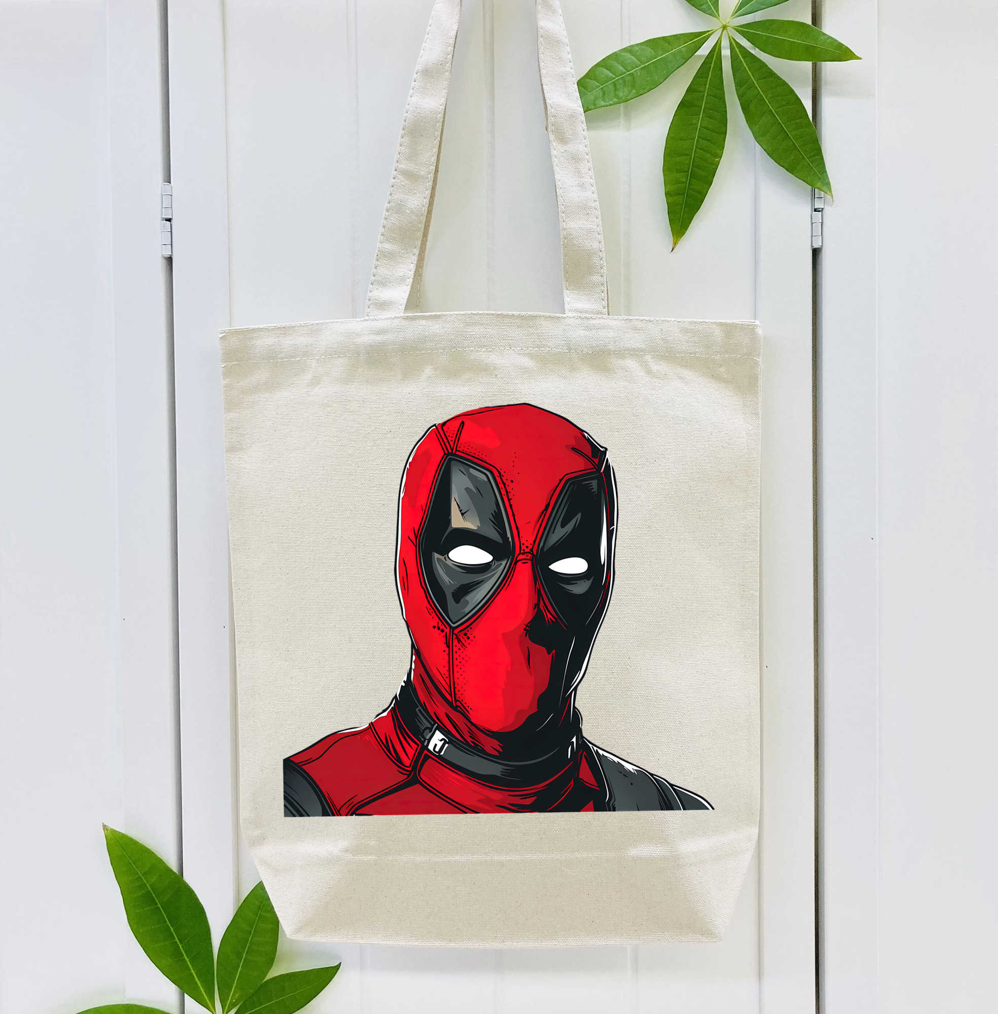 Deadpool デッドプール 縦型キャンバス生地手提げバッグ　トートバッグ