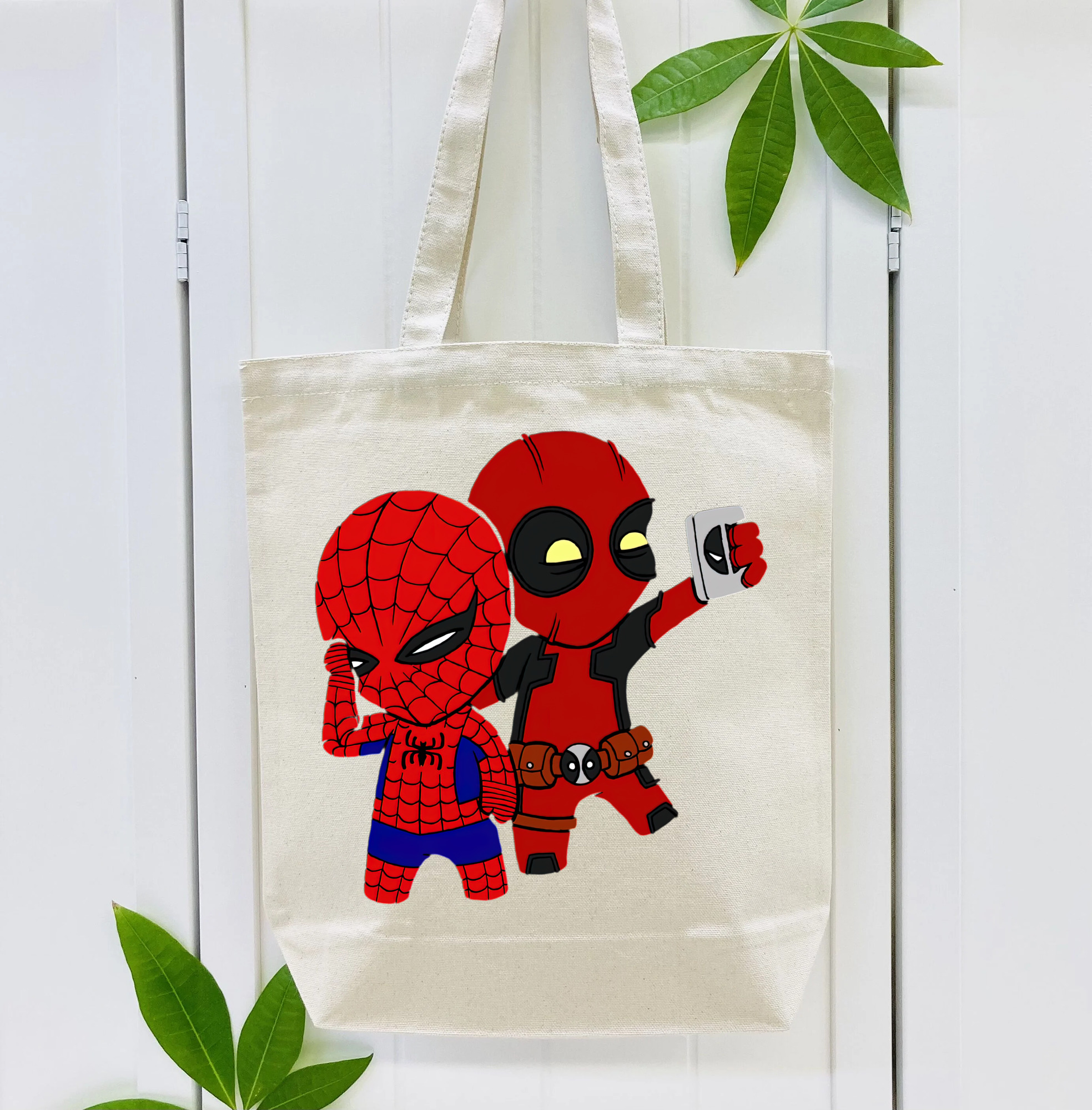 Deadpool デッドプール 縦型キャンバス生地手提げバッグ　トートバッグ