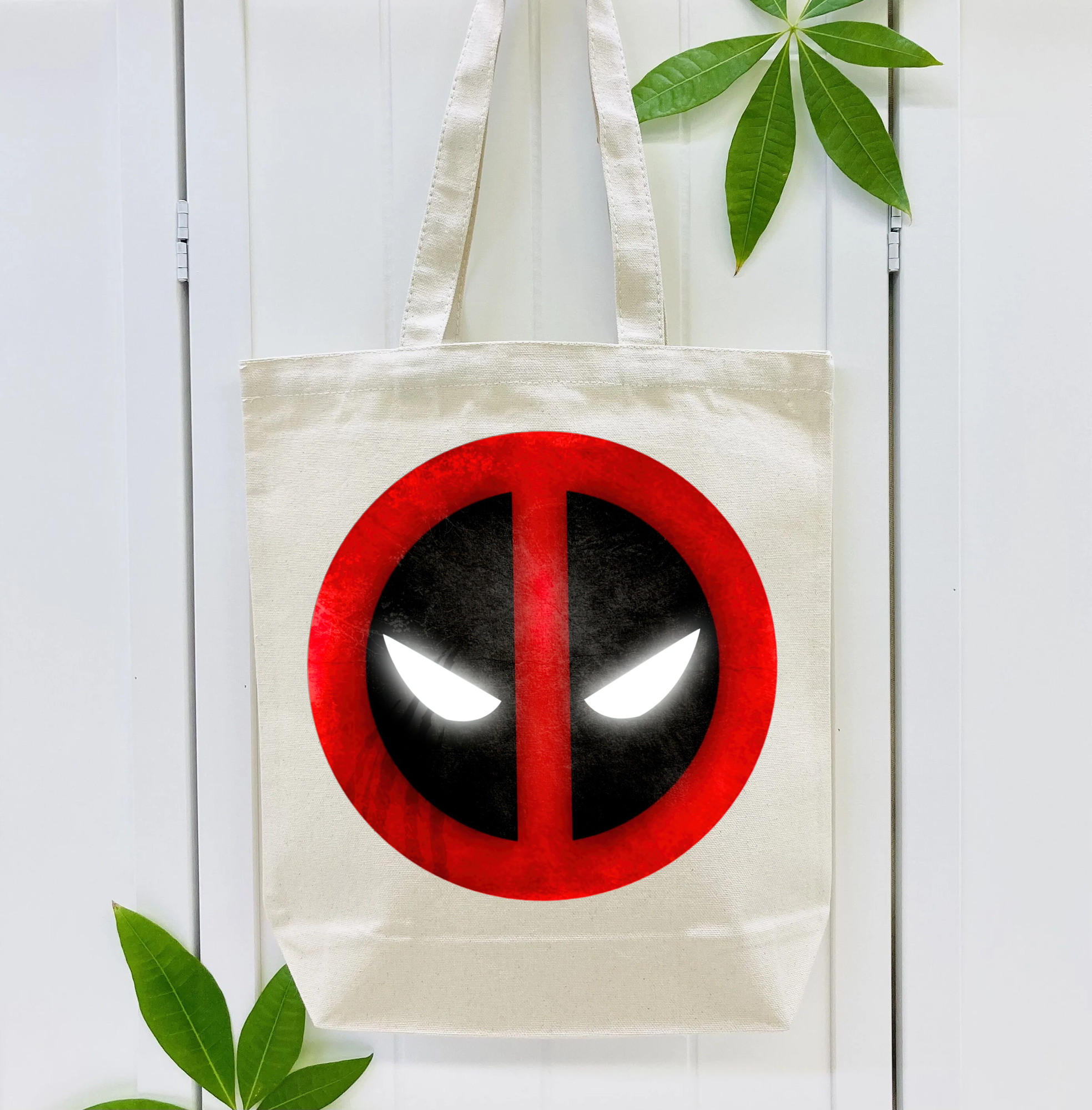 Deadpool デッドプール 縦型キャンバス生地手提げバッグ　トートバッグ