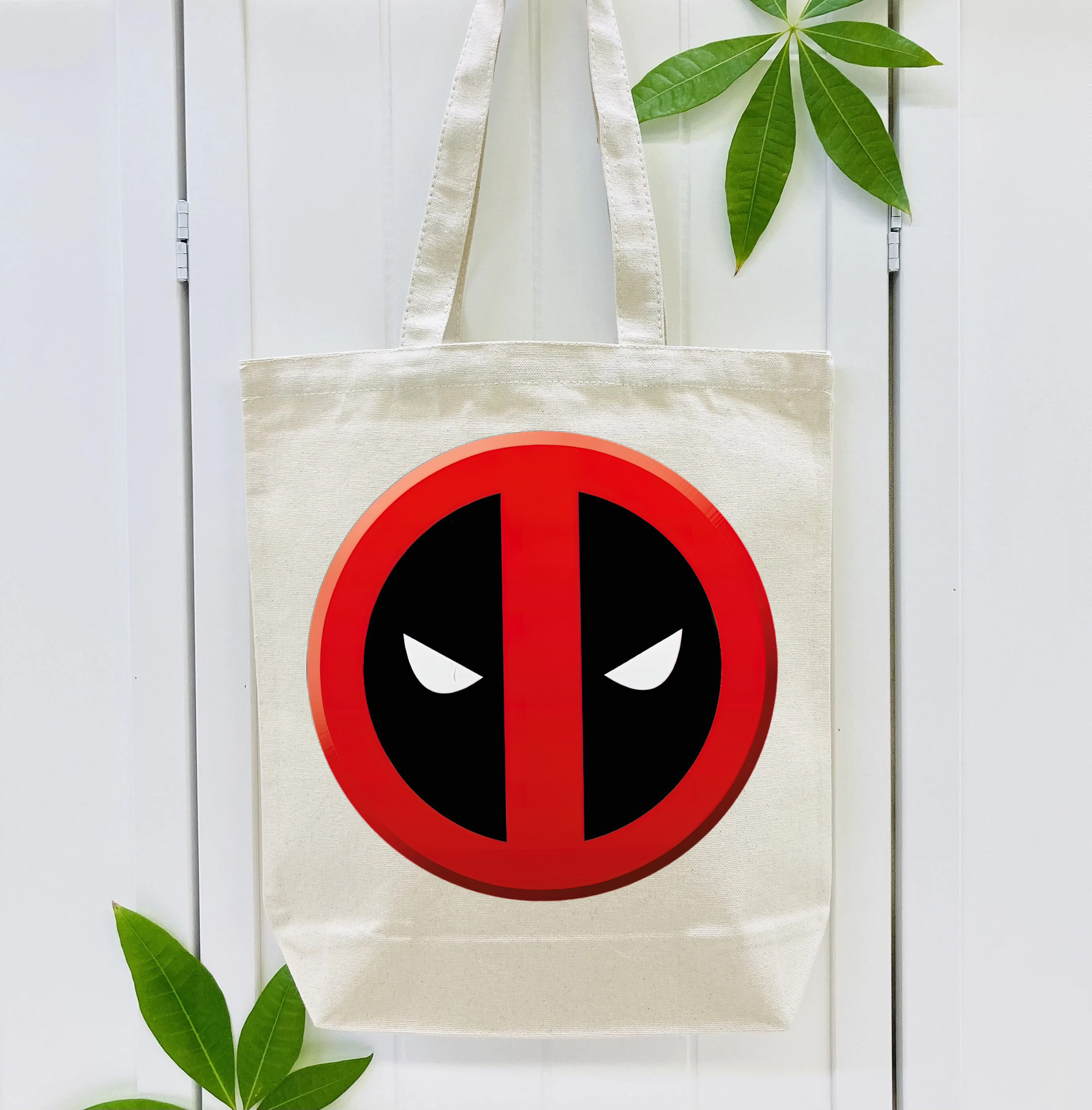 Deadpool デッドプール 縦型キャンバス生地手提げバッグ　トートバッグ