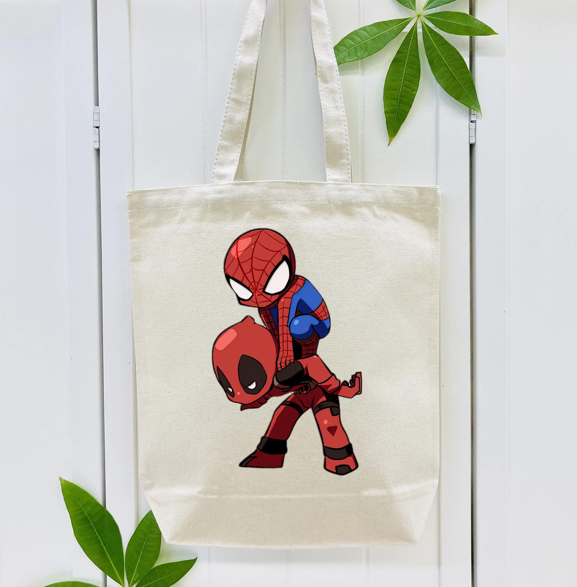 Deadpool デッドプール 縦型キャンバス生地手提げバッグ　トートバッグ