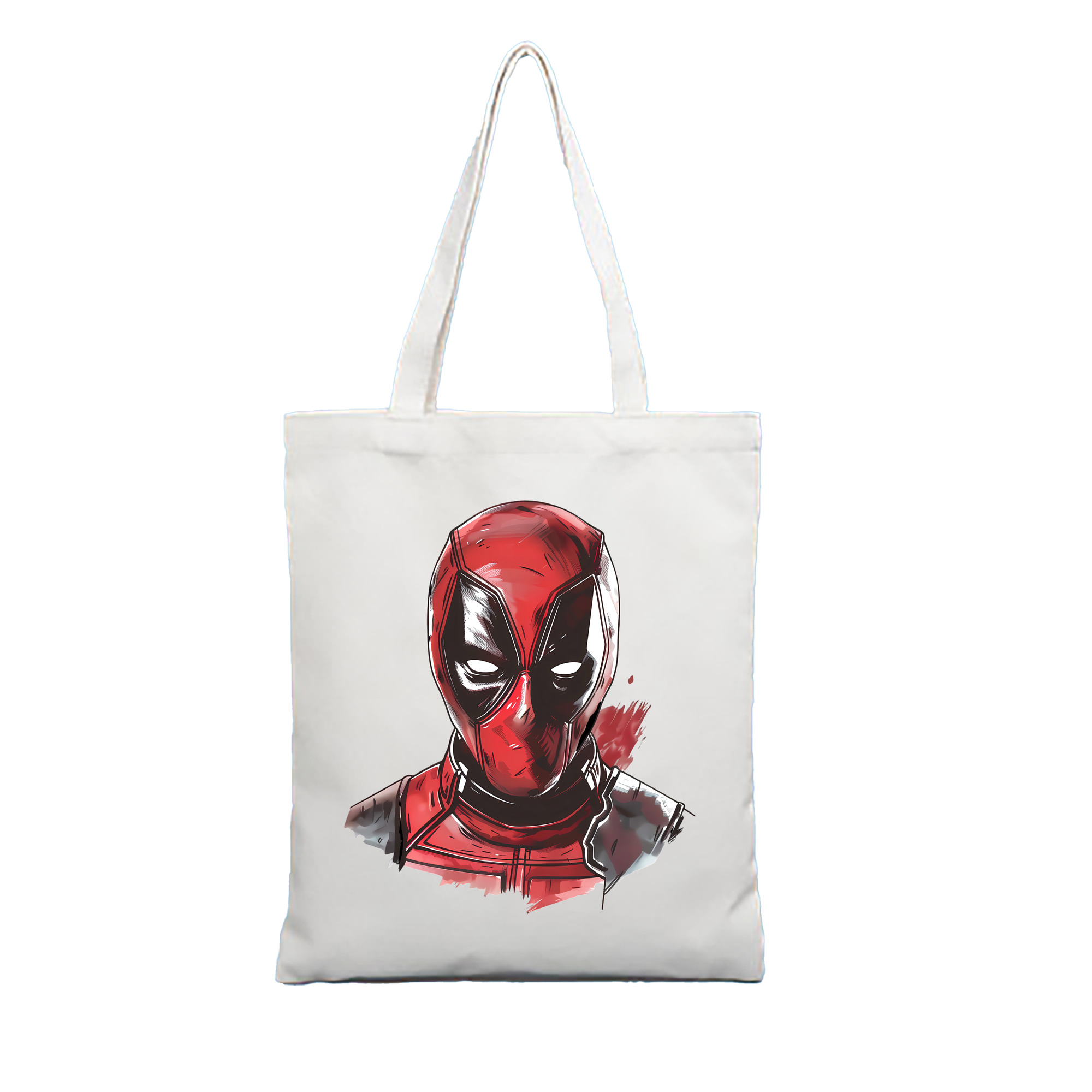 （画像用） Deadpool デッドプール 縦型キャンバス生地手提げバッグ　トートバッグ