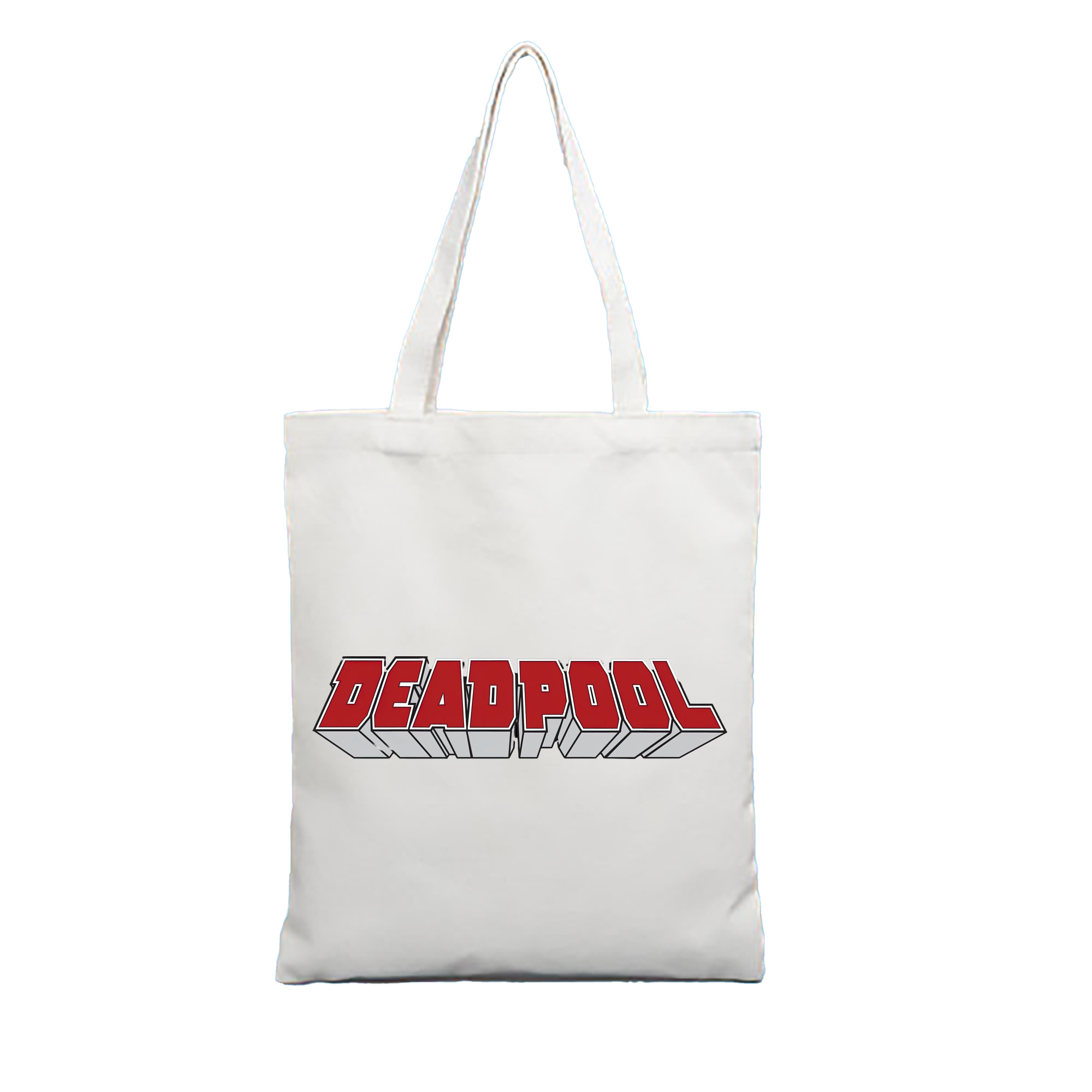 （画像用） Deadpool デッドプール 縦型キャンバス生地手提げバッグ　トートバッグ