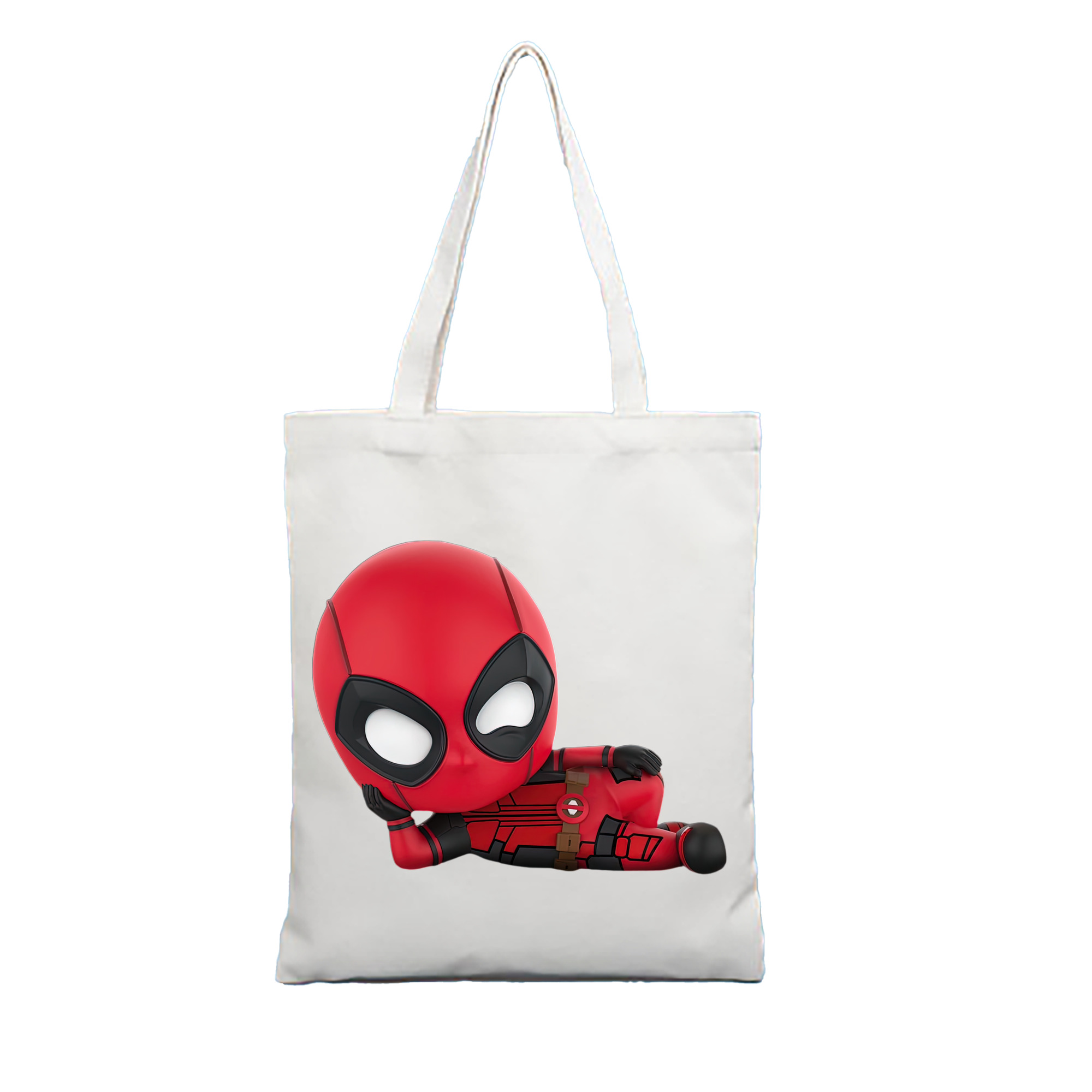 （画像用） Deadpool デッドプール 縦型キャンバス生地手提げバッグ　トートバッグ