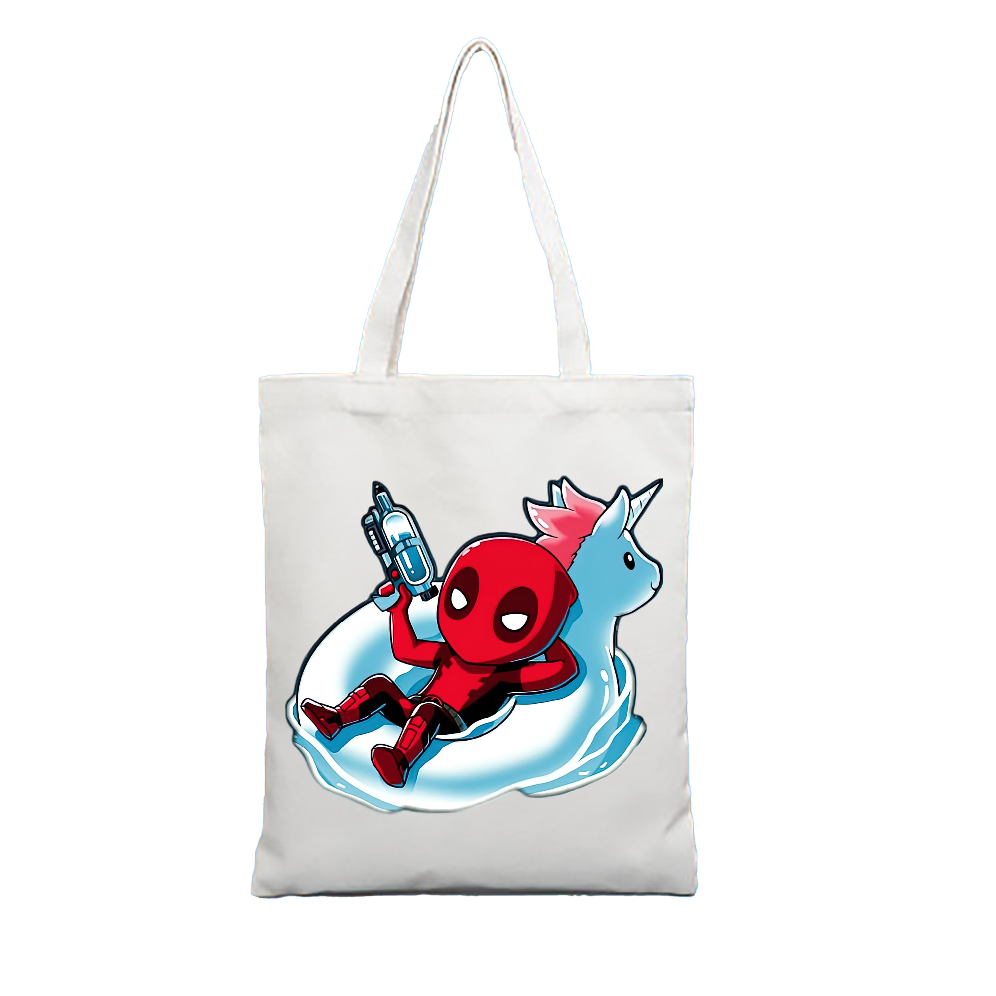 （画像用） Deadpool デッドプール 縦型キャンバス生地手提げバッグ　トートバッグ