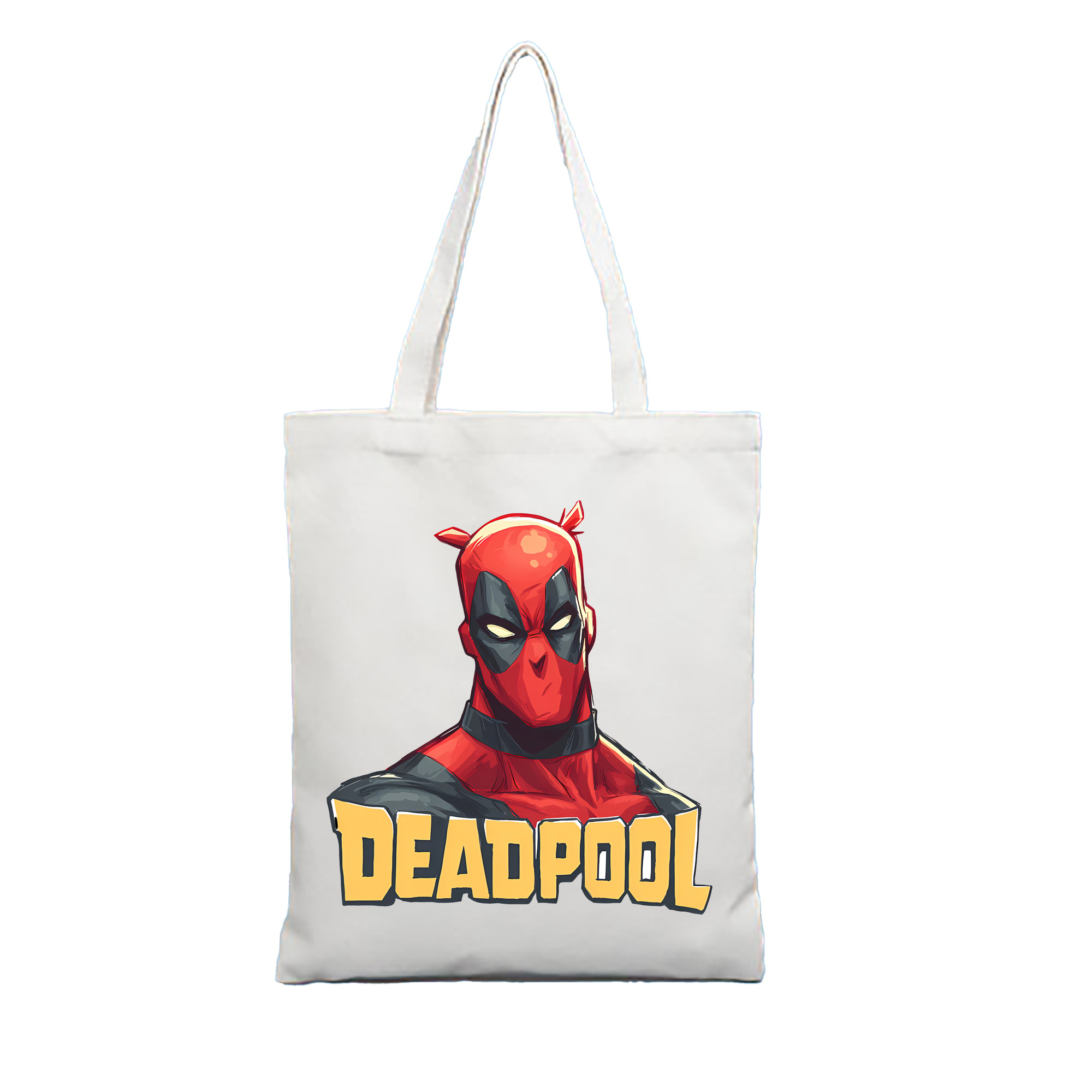 （画像用） Deadpool デッドプール 縦型キャンバス生地手提げバッグ　トートバッグ