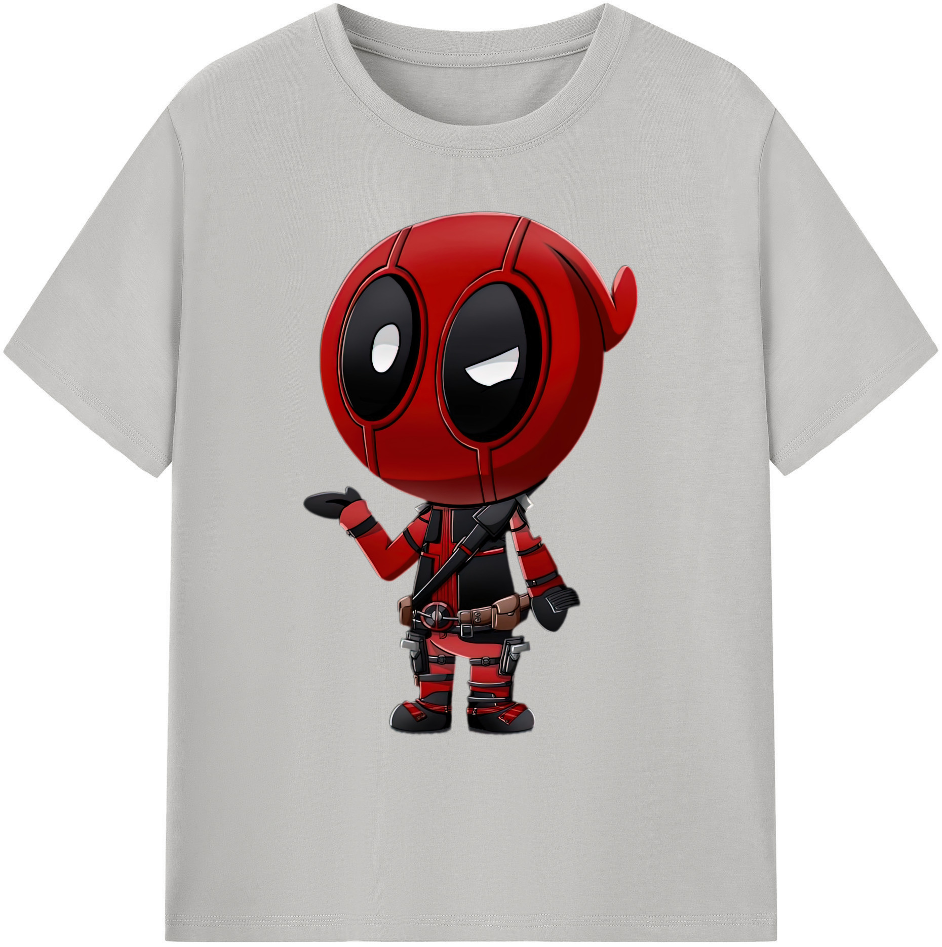 （画像用） Deadpool デッドプール 綿100％ メンズ半袖Tシャツ｜肌触りやわらか＆通気性
