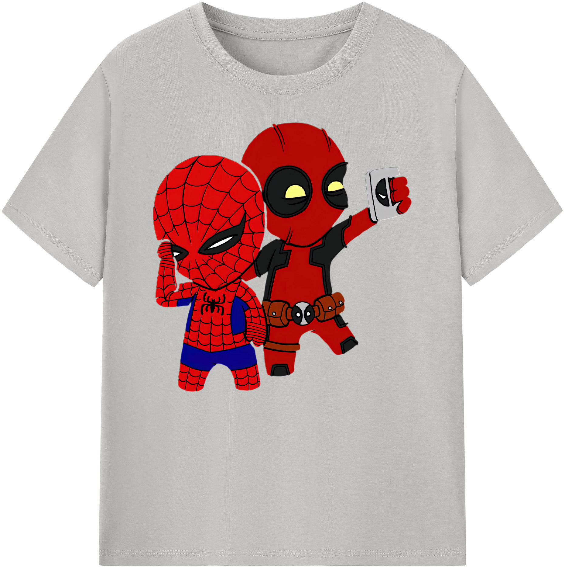 （画像用） Deadpool デッドプール 綿100％ メンズ半袖Tシャツ｜肌触りやわらか＆通気性