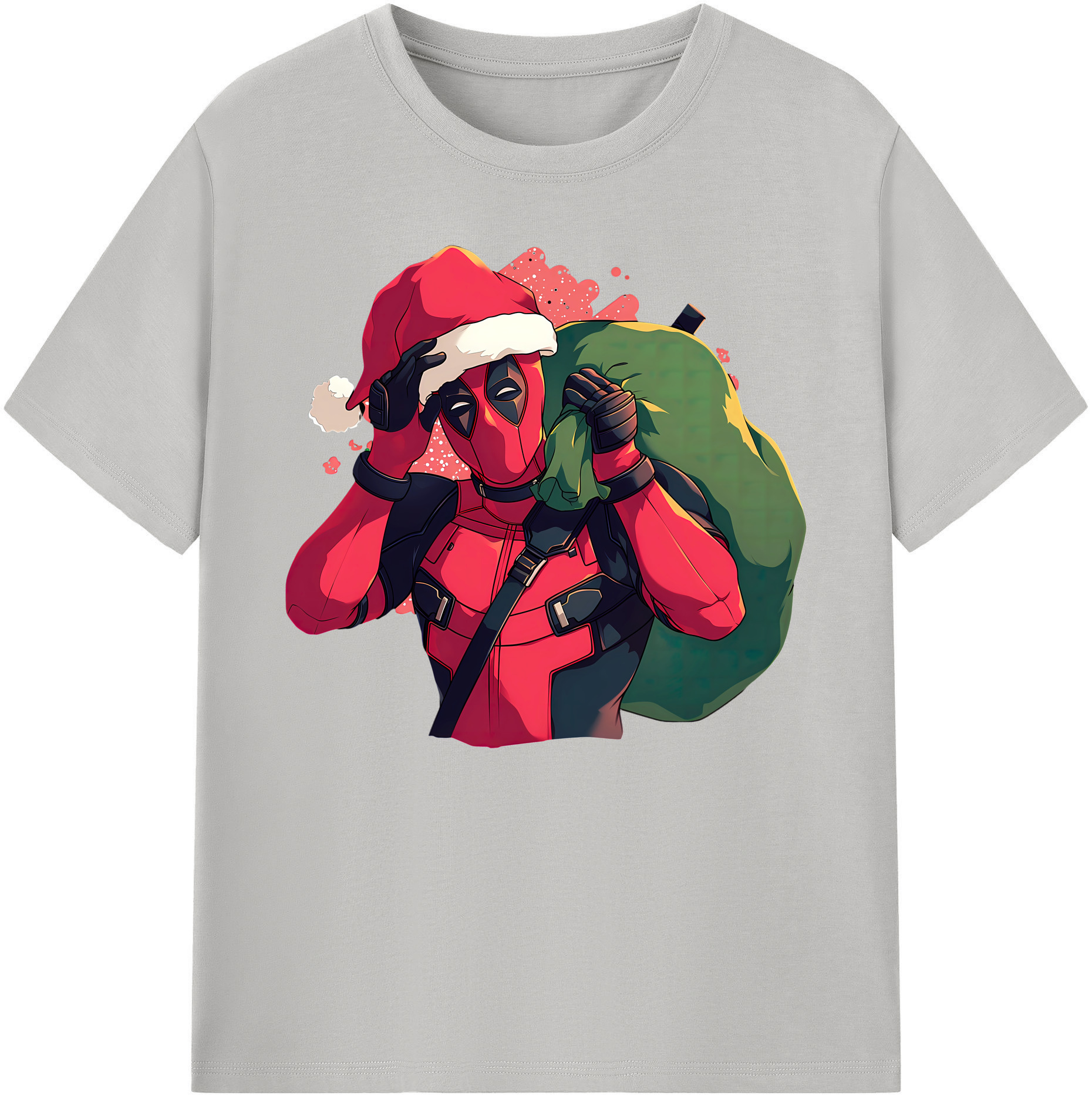 （画像用） Deadpool デッドプール 綿100％ メンズ半袖Tシャツ｜肌触りやわらか＆通気性