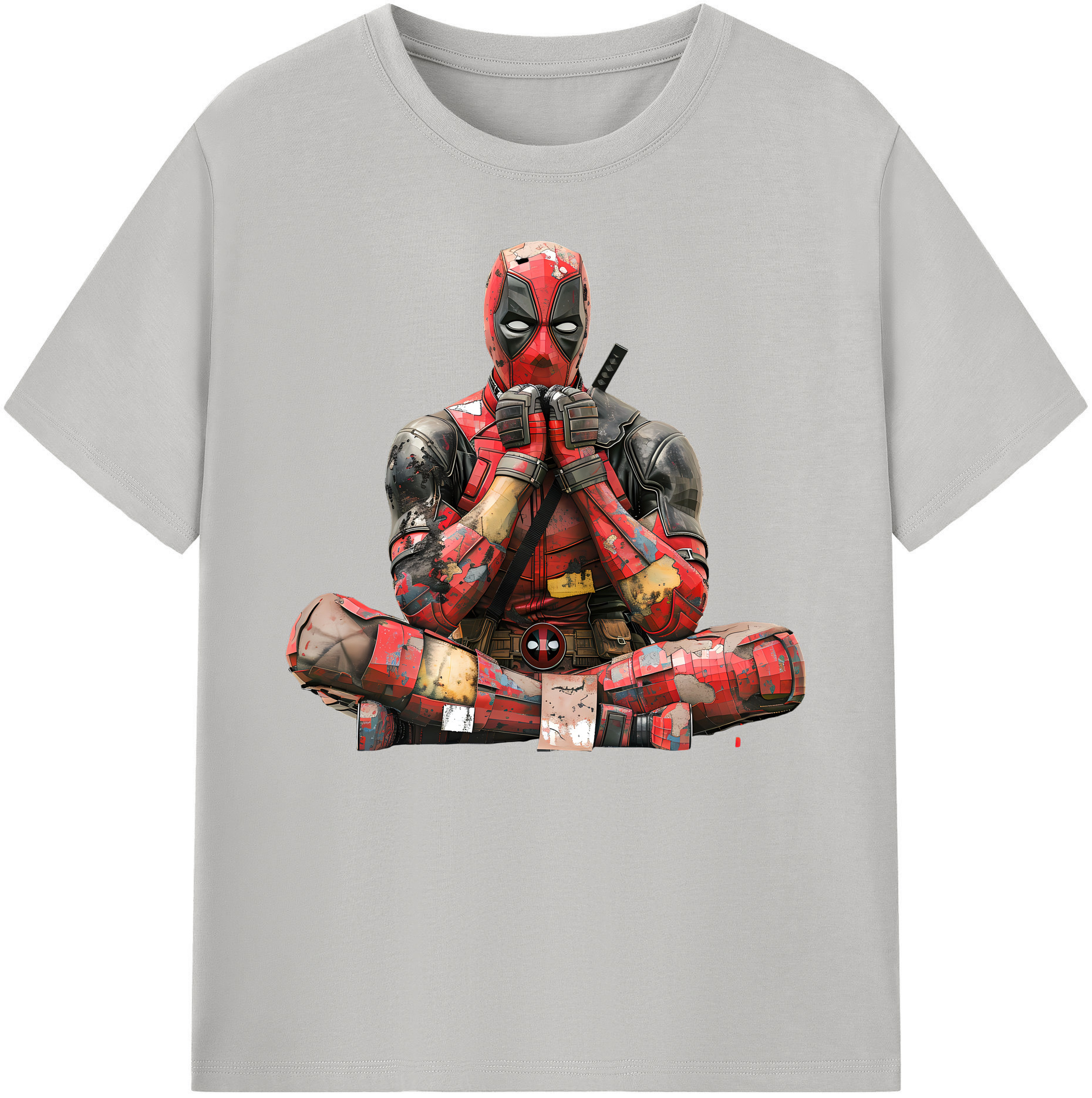 （画像用） Deadpool デッドプール 綿100％ メンズ半袖Tシャツ｜肌触りやわらか＆通気性