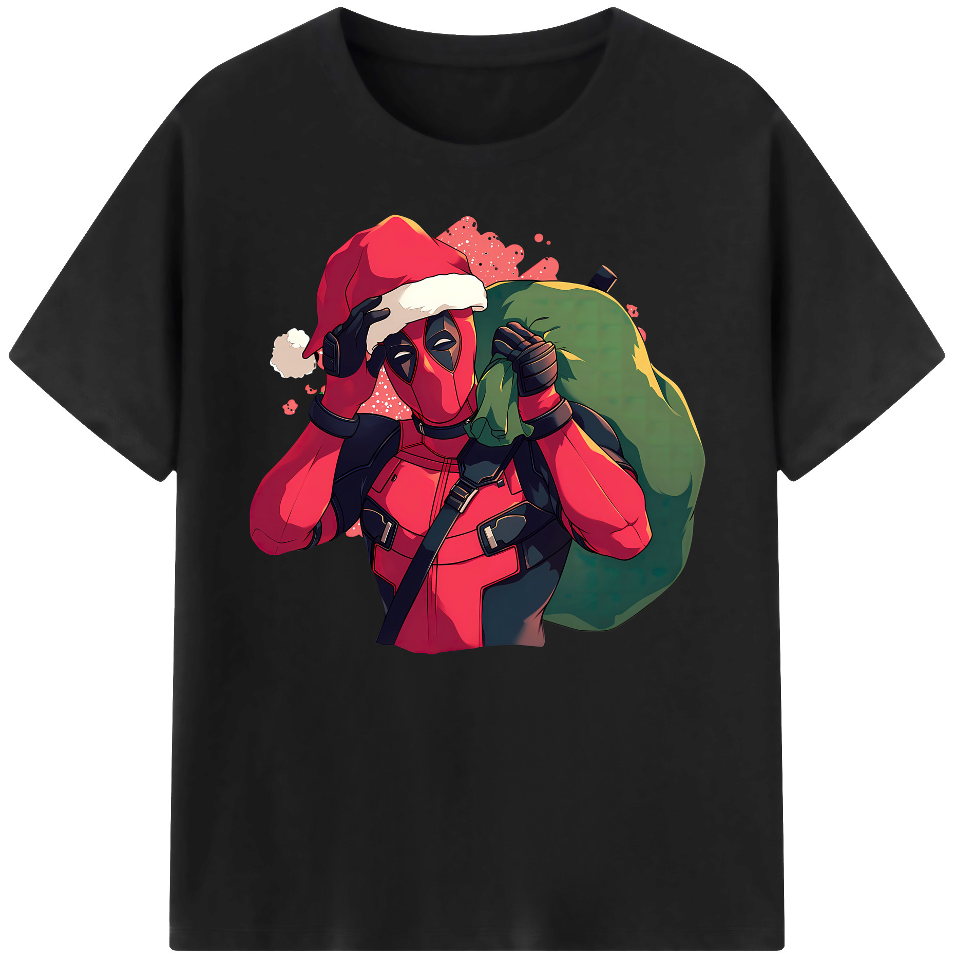 （画像用） Deadpool デッドプール 綿100％ メンズ半袖Tシャツ｜肌触りやわらか＆通気性