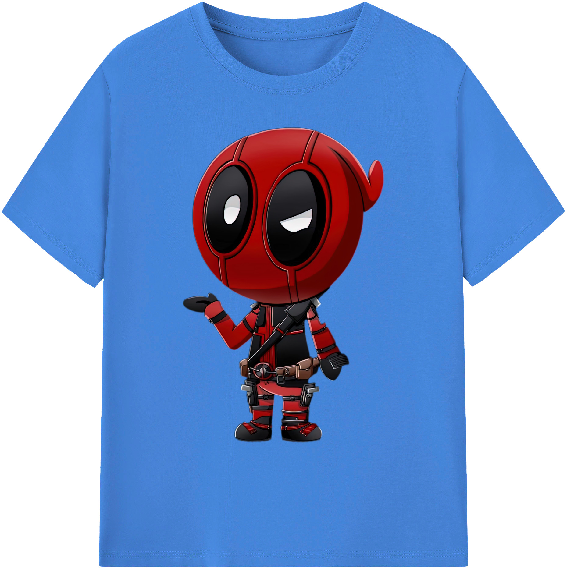 （画像用） Deadpool デッドプール 綿100％ メンズ半袖Tシャツ｜肌触りやわらか＆通気性