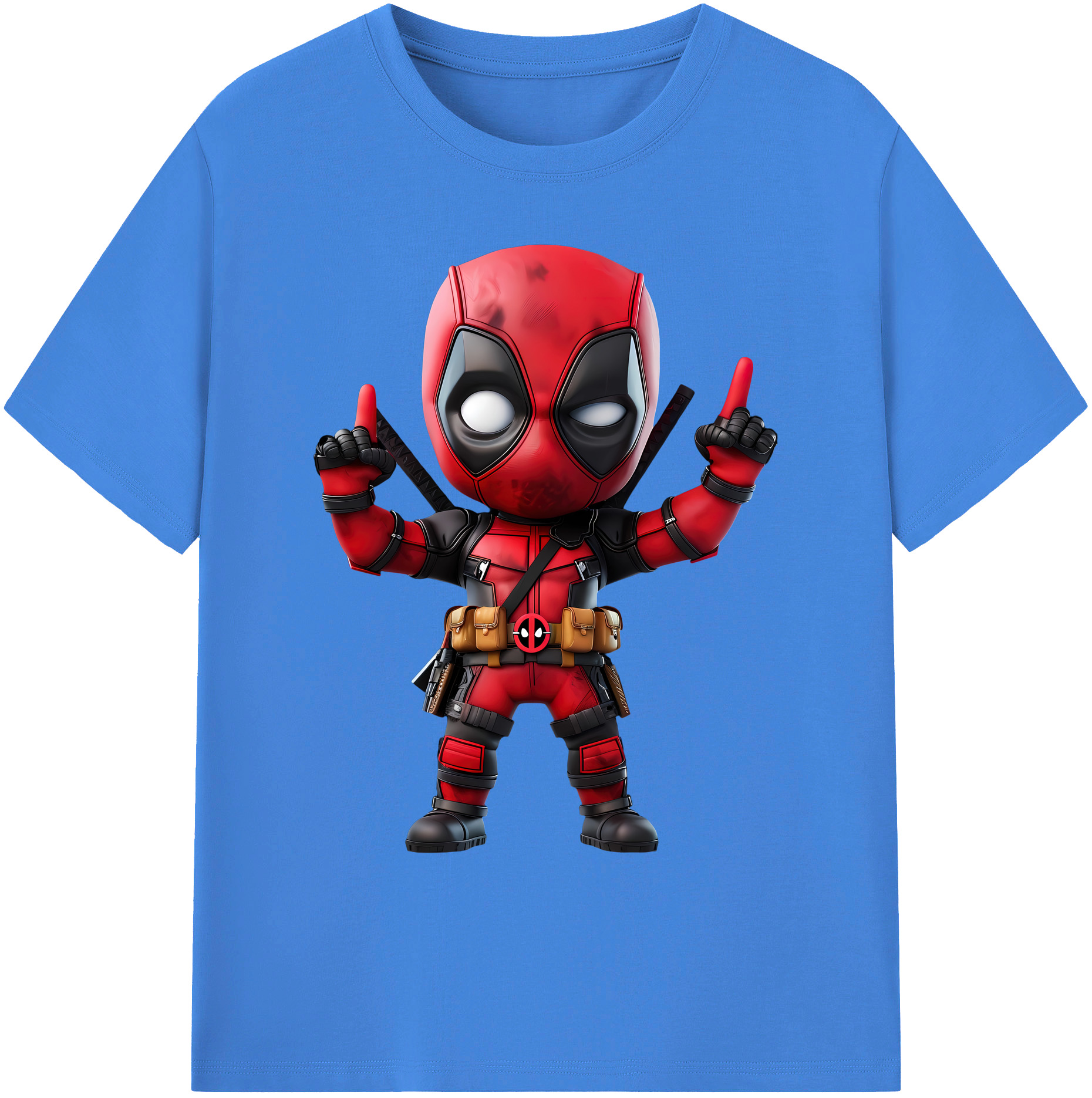 （画像用） Deadpool デッドプール 綿100％ メンズ半袖Tシャツ｜肌触りやわらか＆通気性