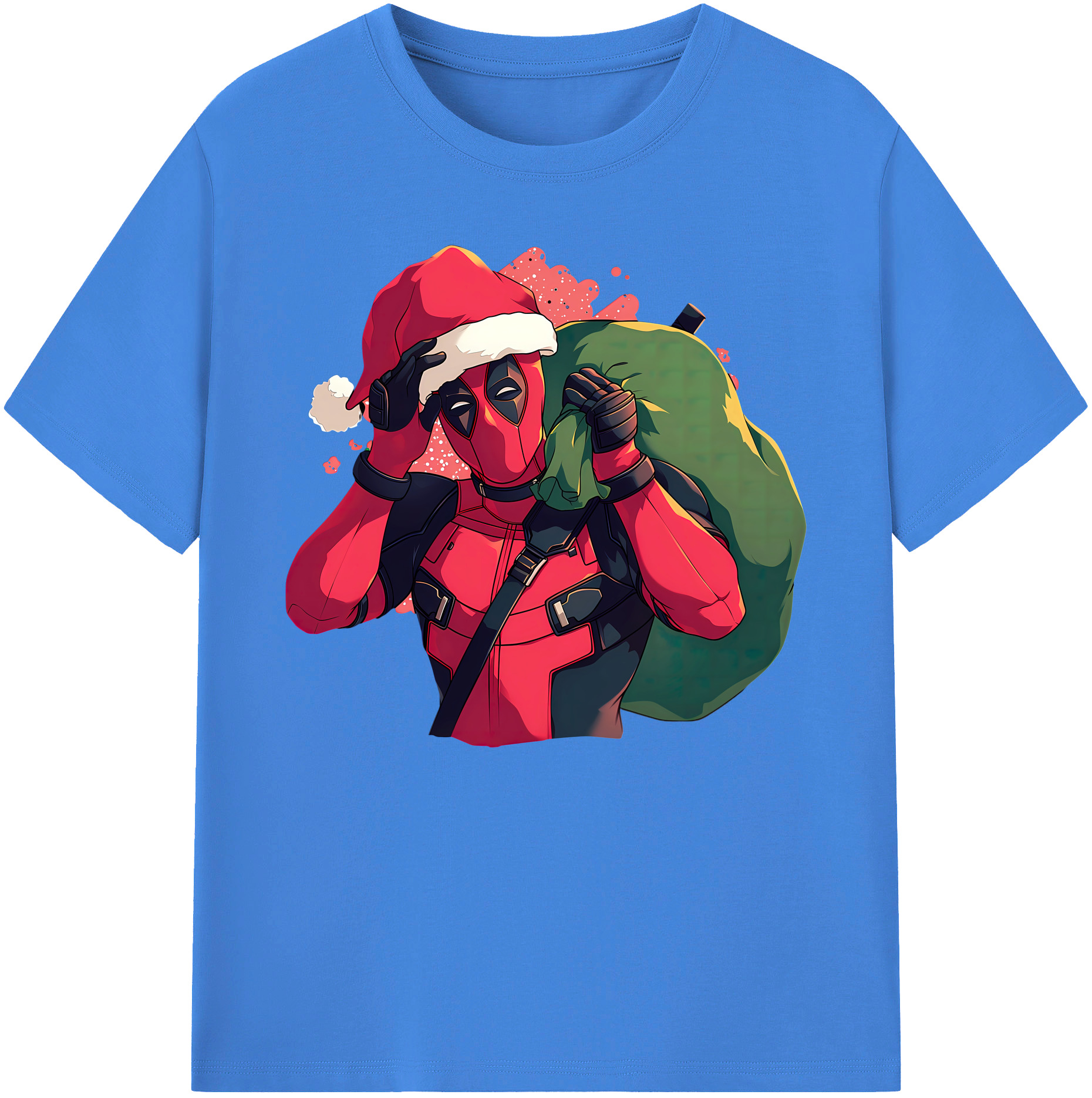 （画像用） Deadpool デッドプール 綿100％ メンズ半袖Tシャツ｜肌触りやわらか＆通気性