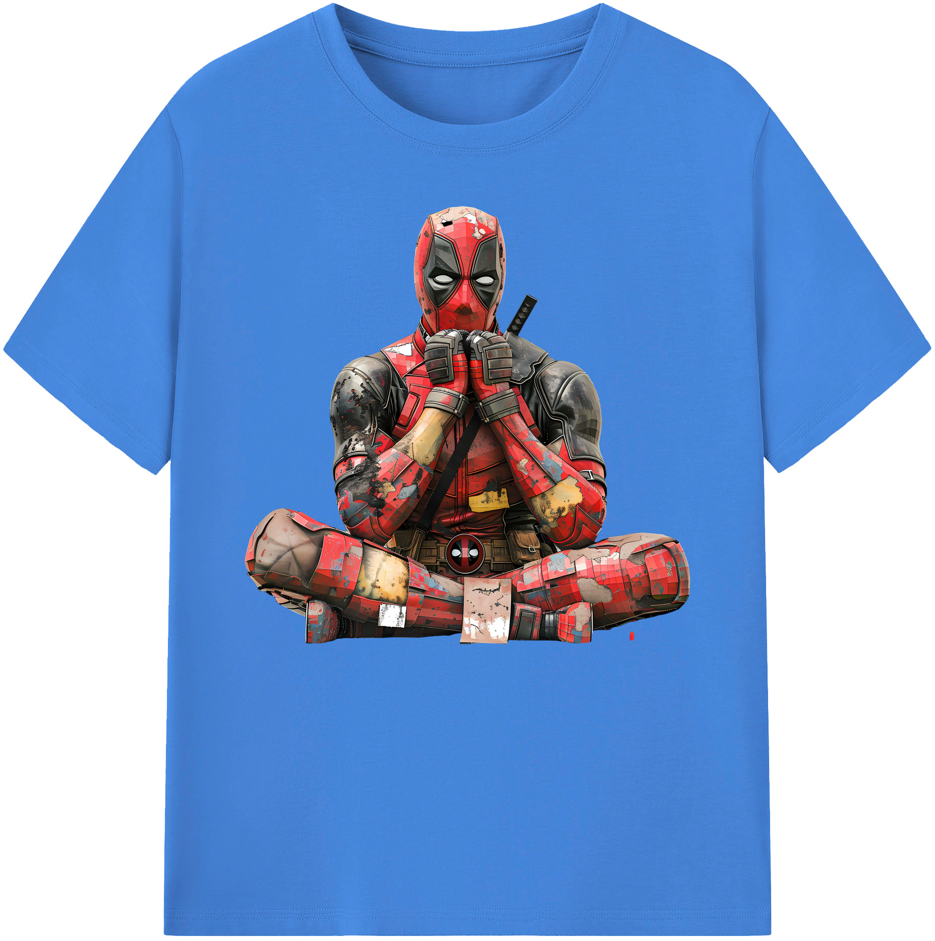 （画像用） Deadpool デッドプール 綿100％ メンズ半袖Tシャツ｜肌触りやわらか＆通気性