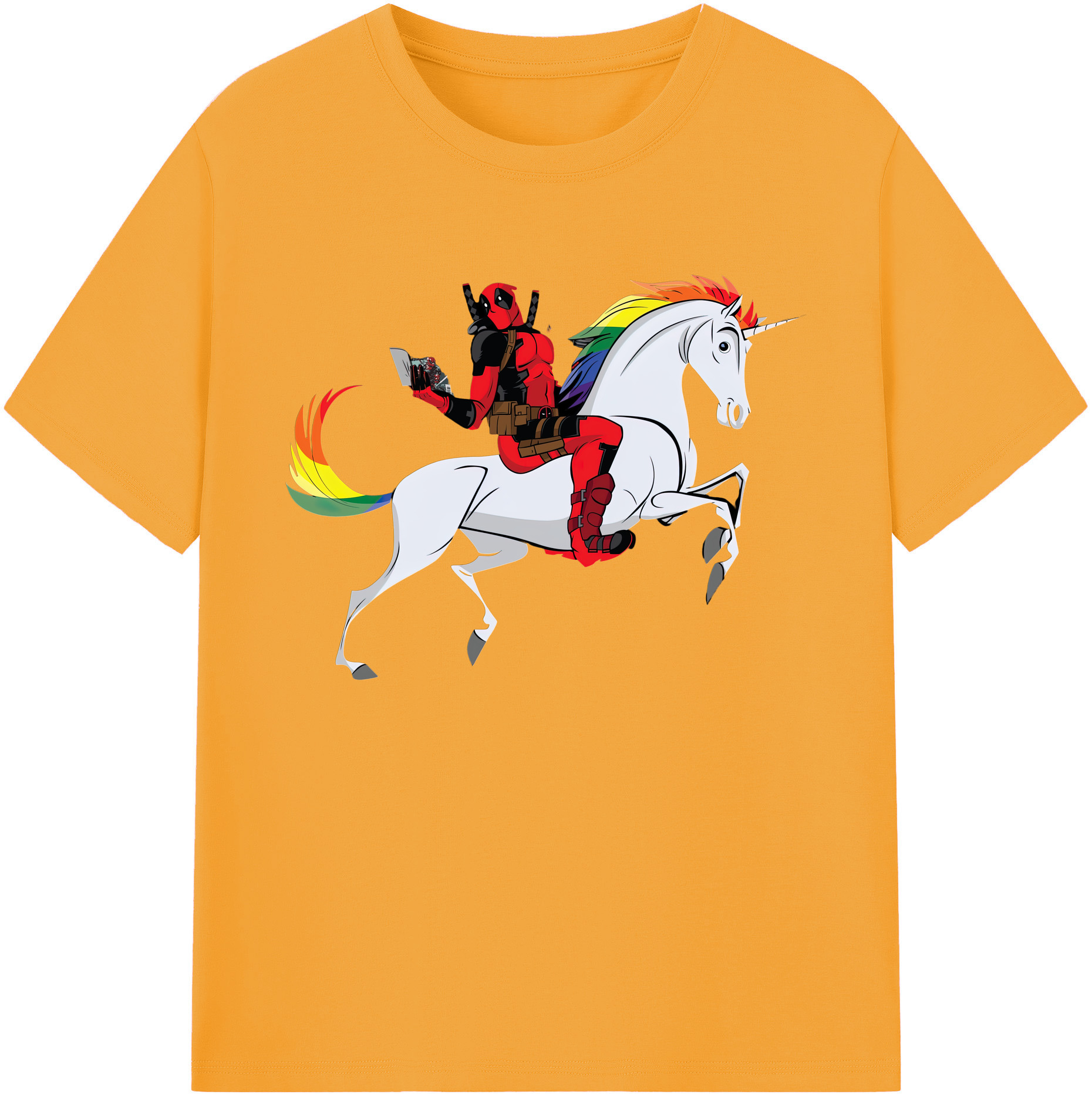（画像用） Deadpool デッドプール 綿100％ メンズ半袖Tシャツ｜肌触りやわらか＆通気性