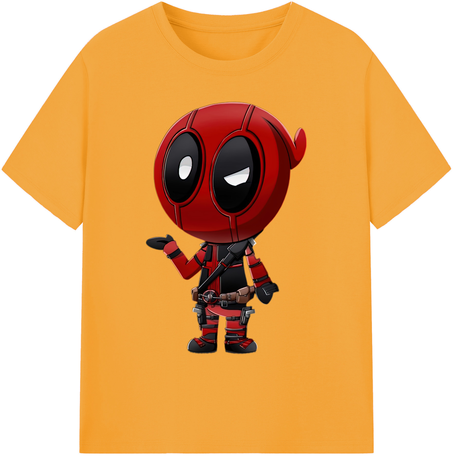 （画像用） Deadpool デッドプール 綿100％ メンズ半袖Tシャツ｜肌触りやわらか＆通気性