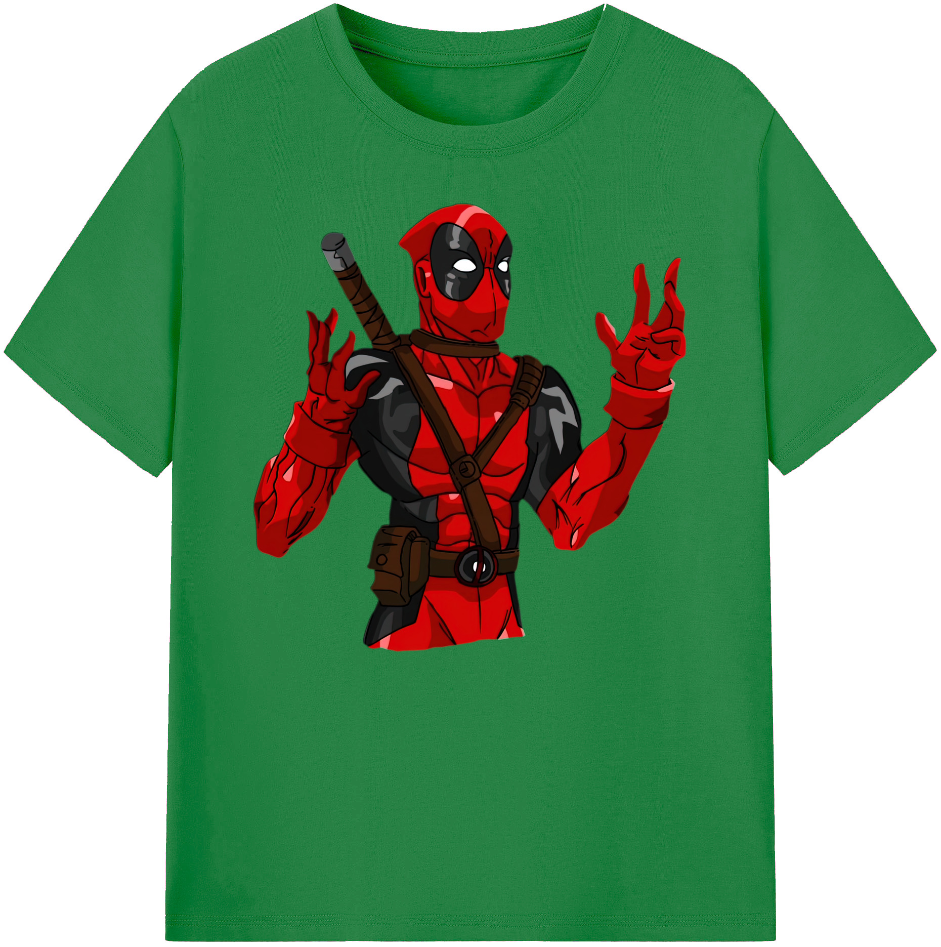 （画像用） Deadpool デッドプール 綿100％ メンズ半袖Tシャツ｜肌触りやわらか＆通気性