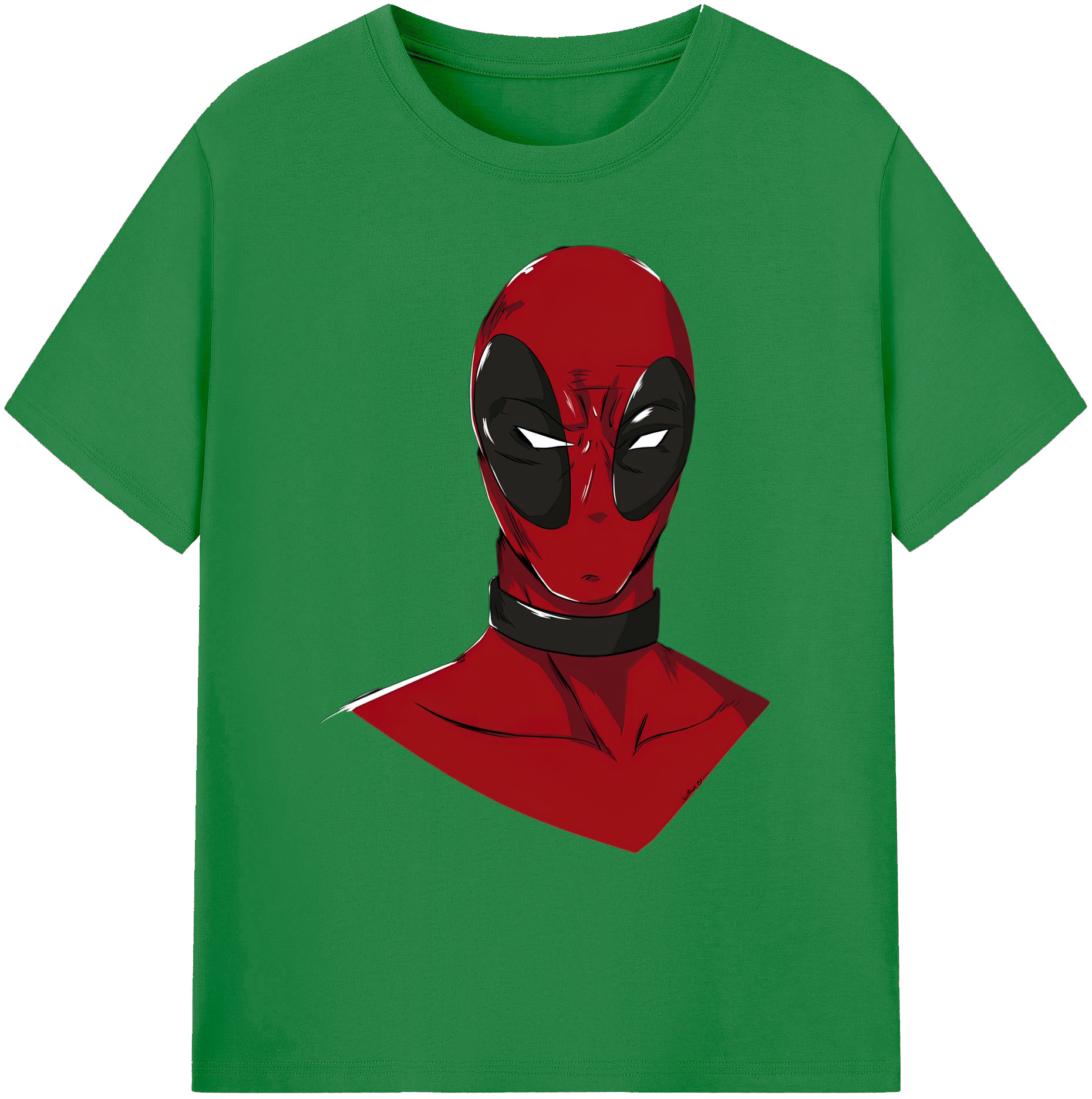 （画像用） Deadpool デッドプール 綿100％ メンズ半袖Tシャツ｜肌触りやわらか＆通気性