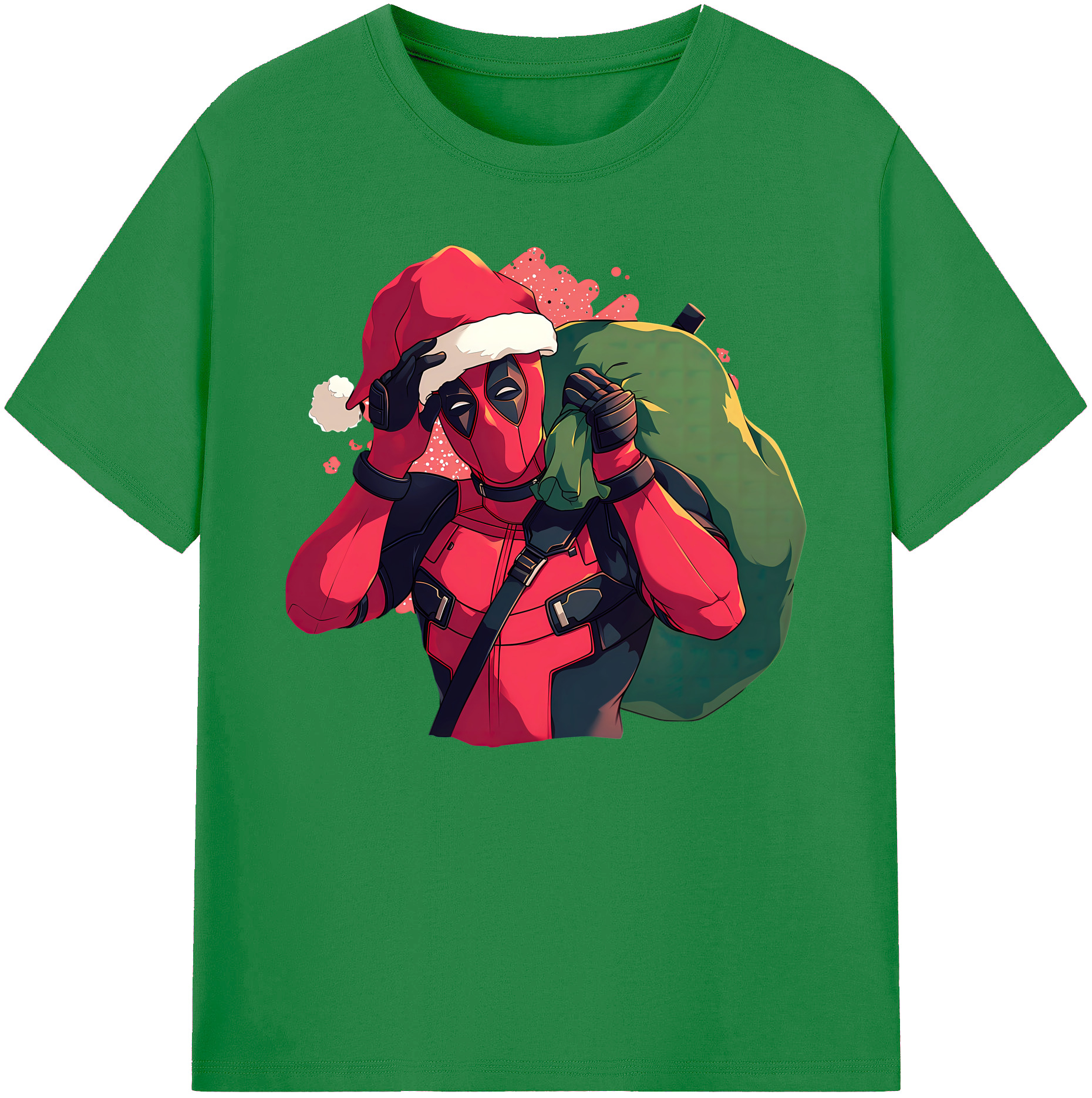 （画像用） Deadpool デッドプール 綿100％ メンズ半袖Tシャツ｜肌触りやわらか＆通気性