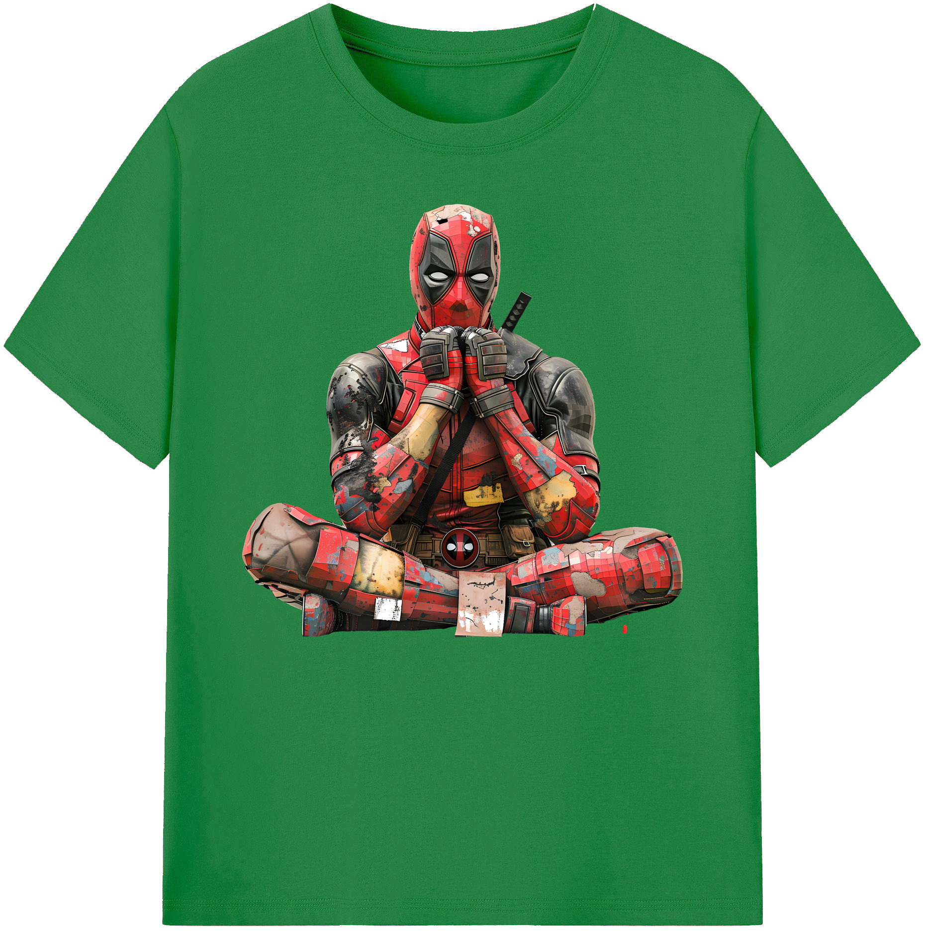 （画像用） Deadpool デッドプール 綿100％ メンズ半袖Tシャツ｜肌触りやわらか＆通気性