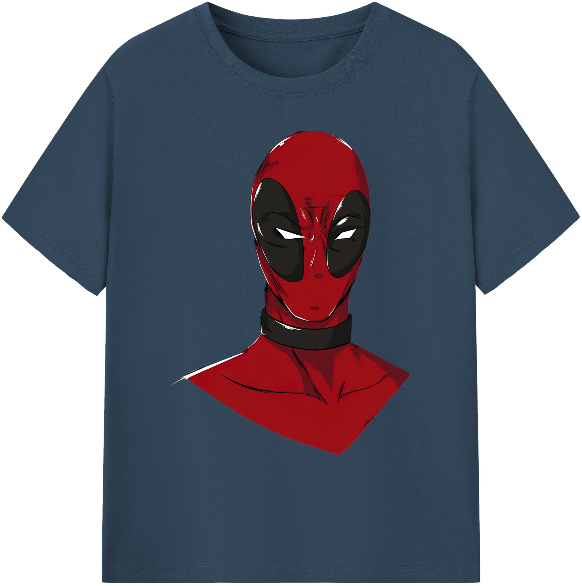 （画像用） Deadpool デッドプール 綿100％ メンズ半袖Tシャツ｜肌触りやわらか＆通気性