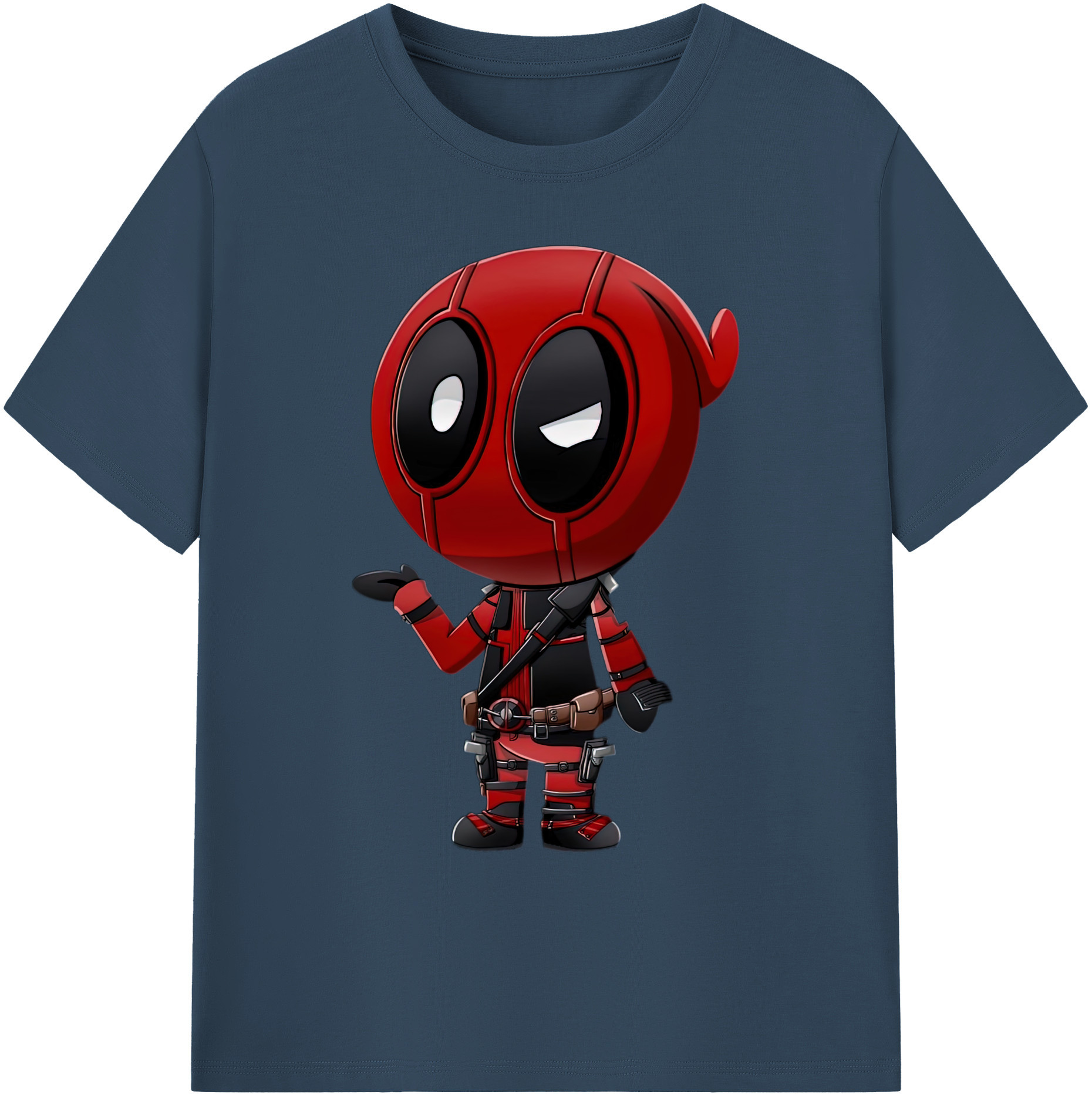 （画像用） Deadpool デッドプール 綿100％ メンズ半袖Tシャツ｜肌触りやわらか＆通気性