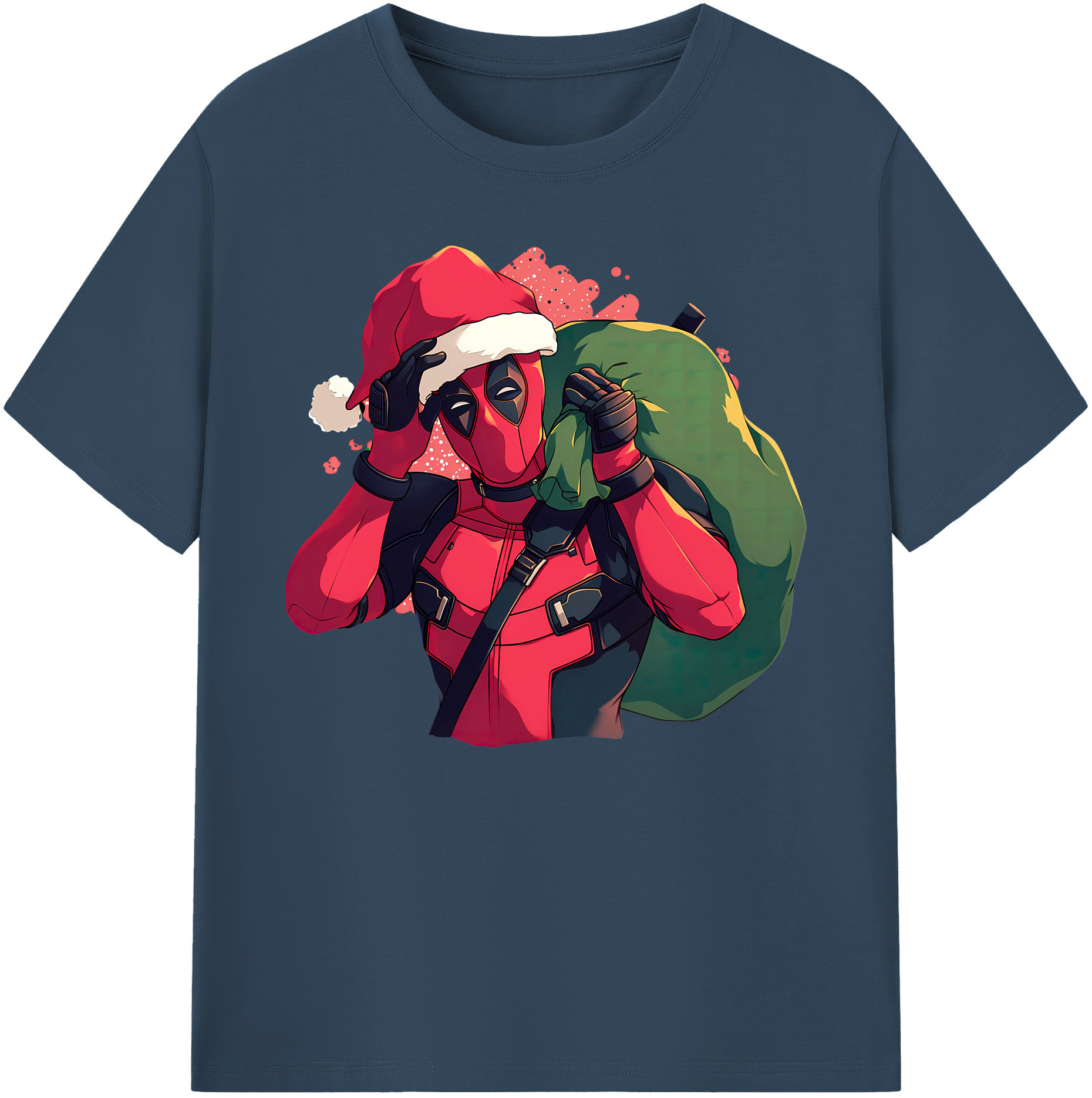 （画像用） Deadpool デッドプール 綿100％ メンズ半袖Tシャツ｜肌触りやわらか＆通気性