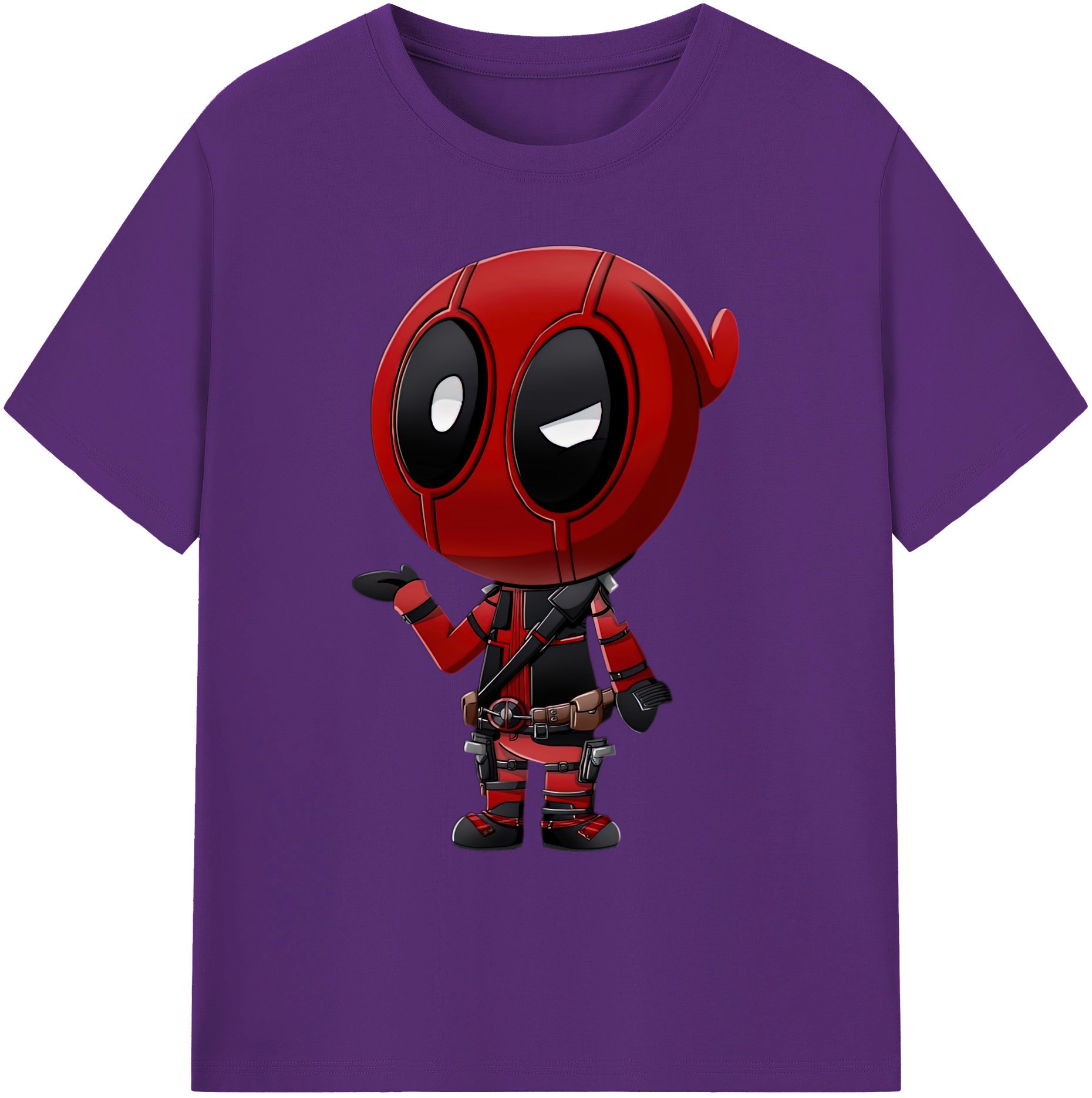 （画像用） Deadpool デッドプール 綿100％ メンズ半袖Tシャツ｜肌触りやわらか＆通気性